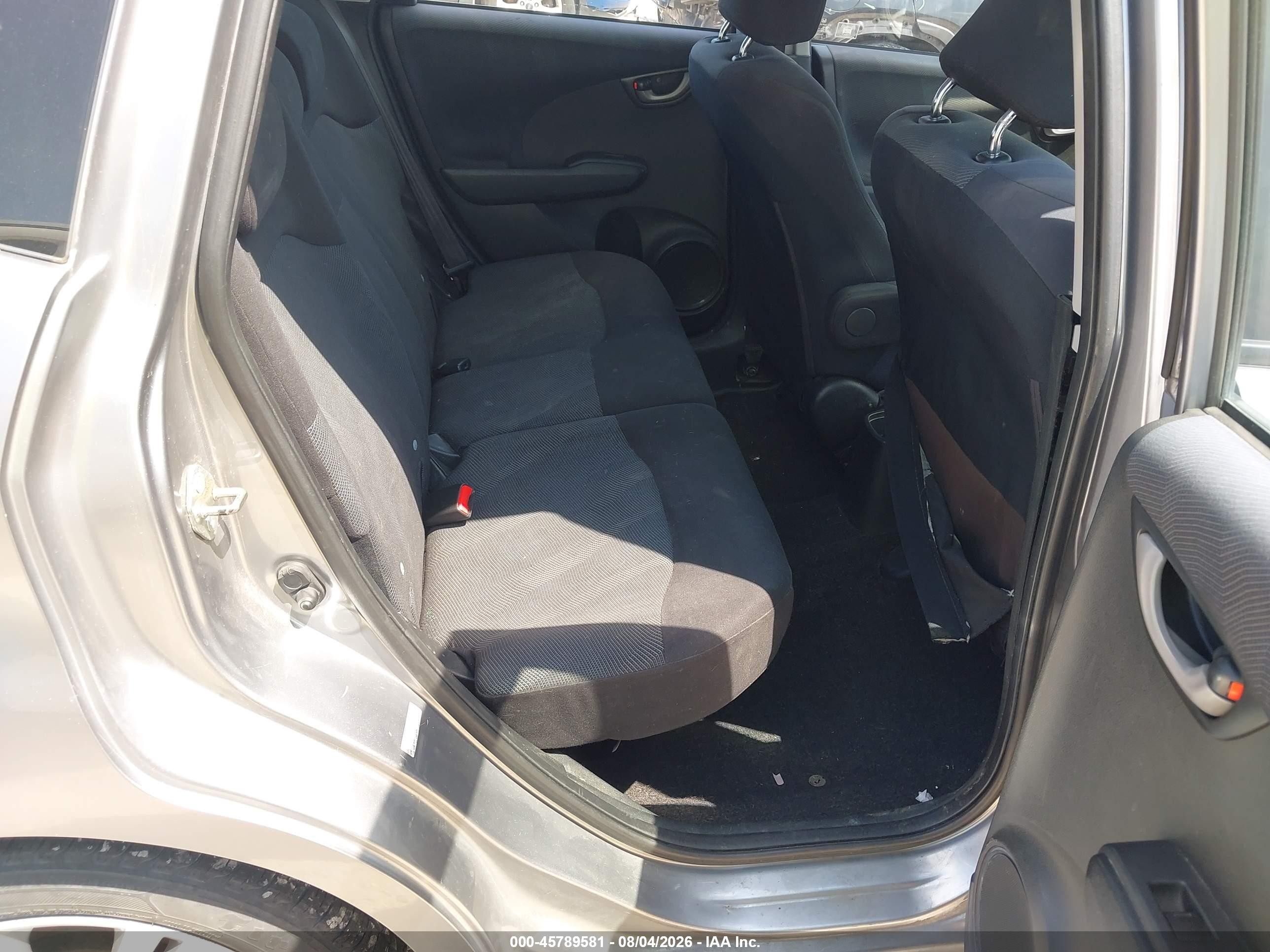 2009 Honda Fit Sport Gray vin: JHMGE88619S059209