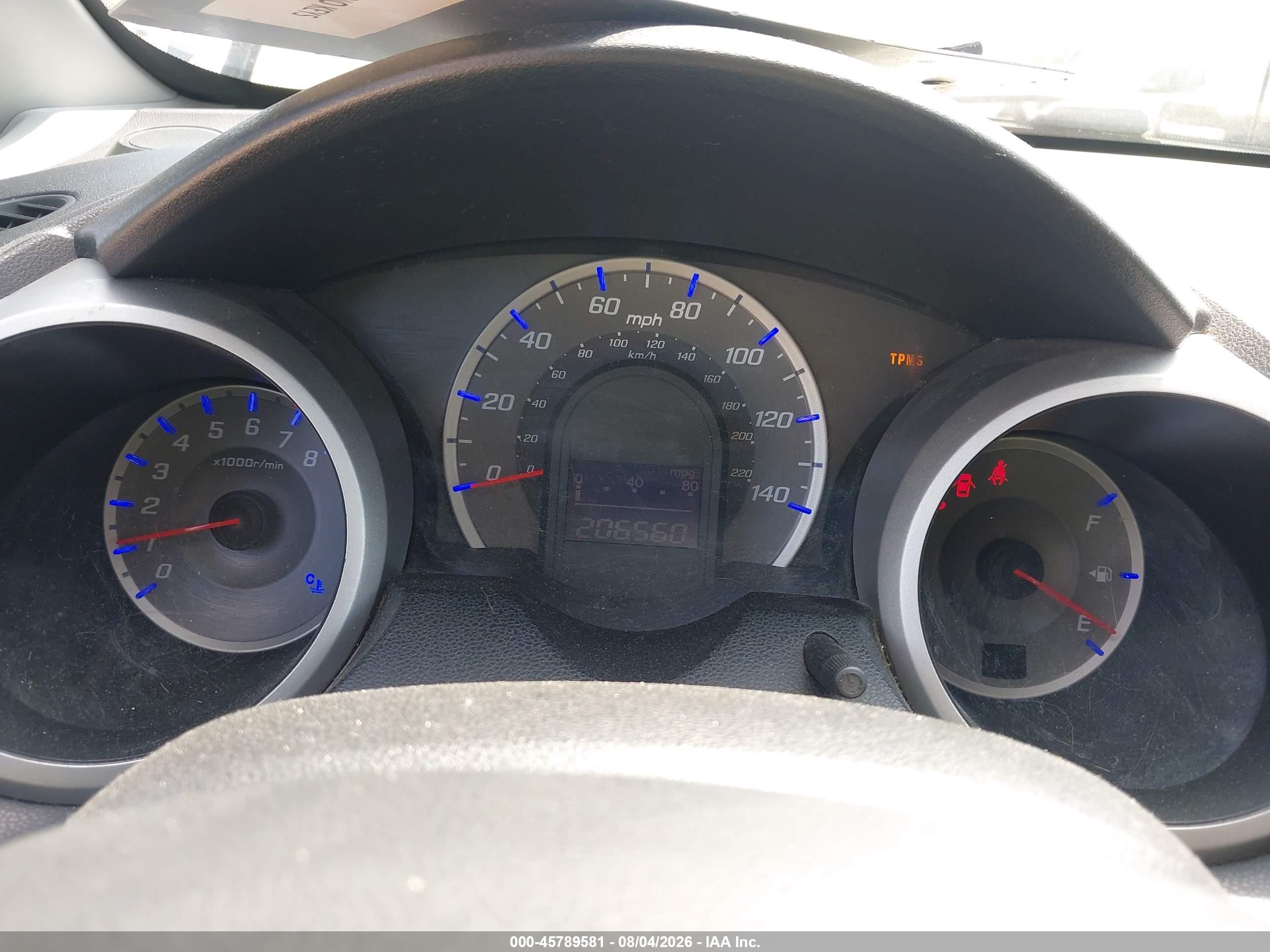 2009 Honda Fit Sport Gray vin: JHMGE88619S059209