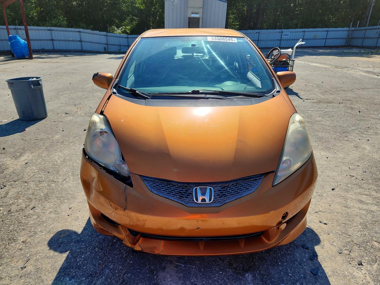 2009 Honda Fit Sport Оранжевый vin: JHMGE88639S046901