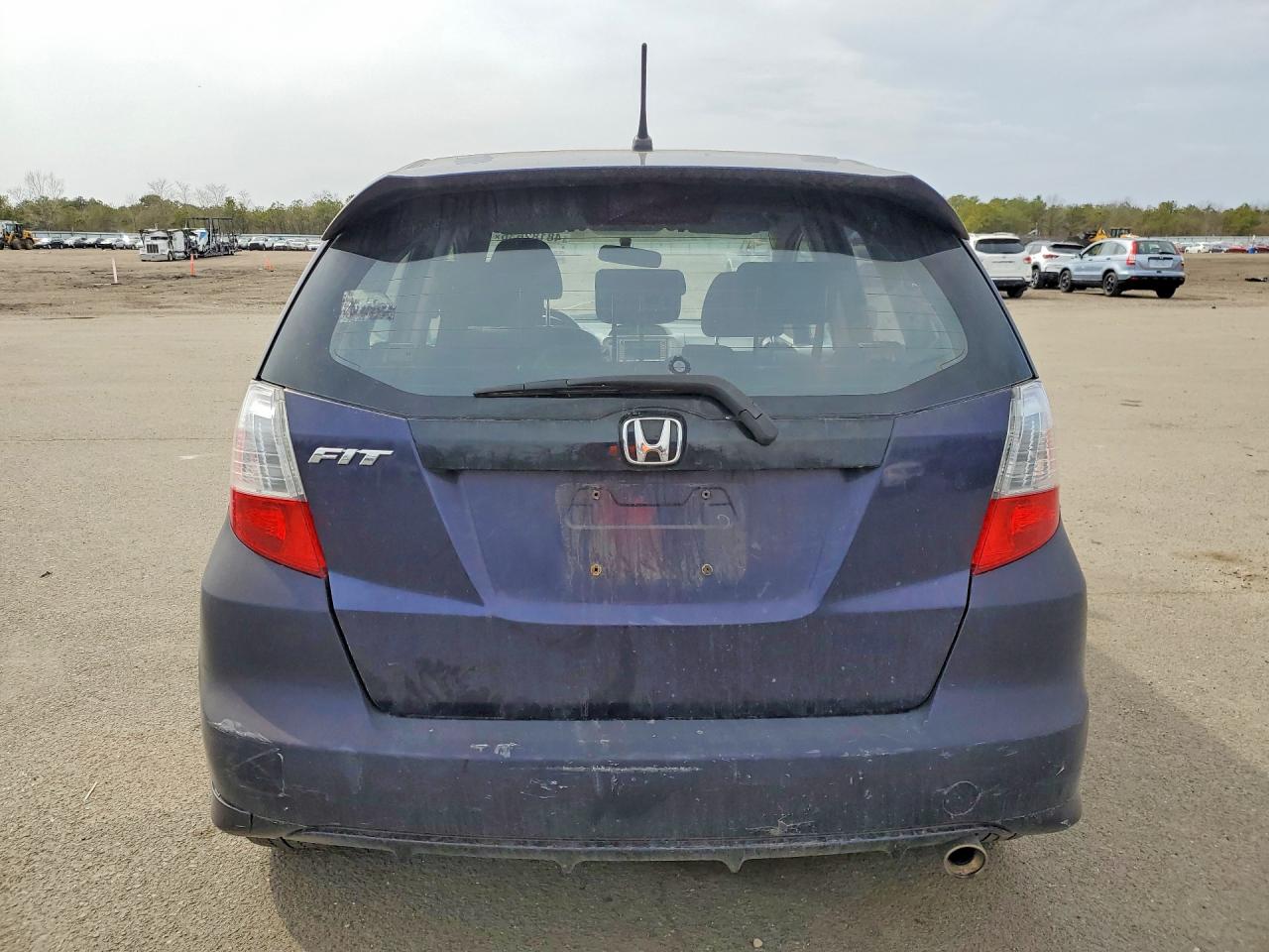 2009 Honda Fit Sport Purple vin: JHMGE88639S057879