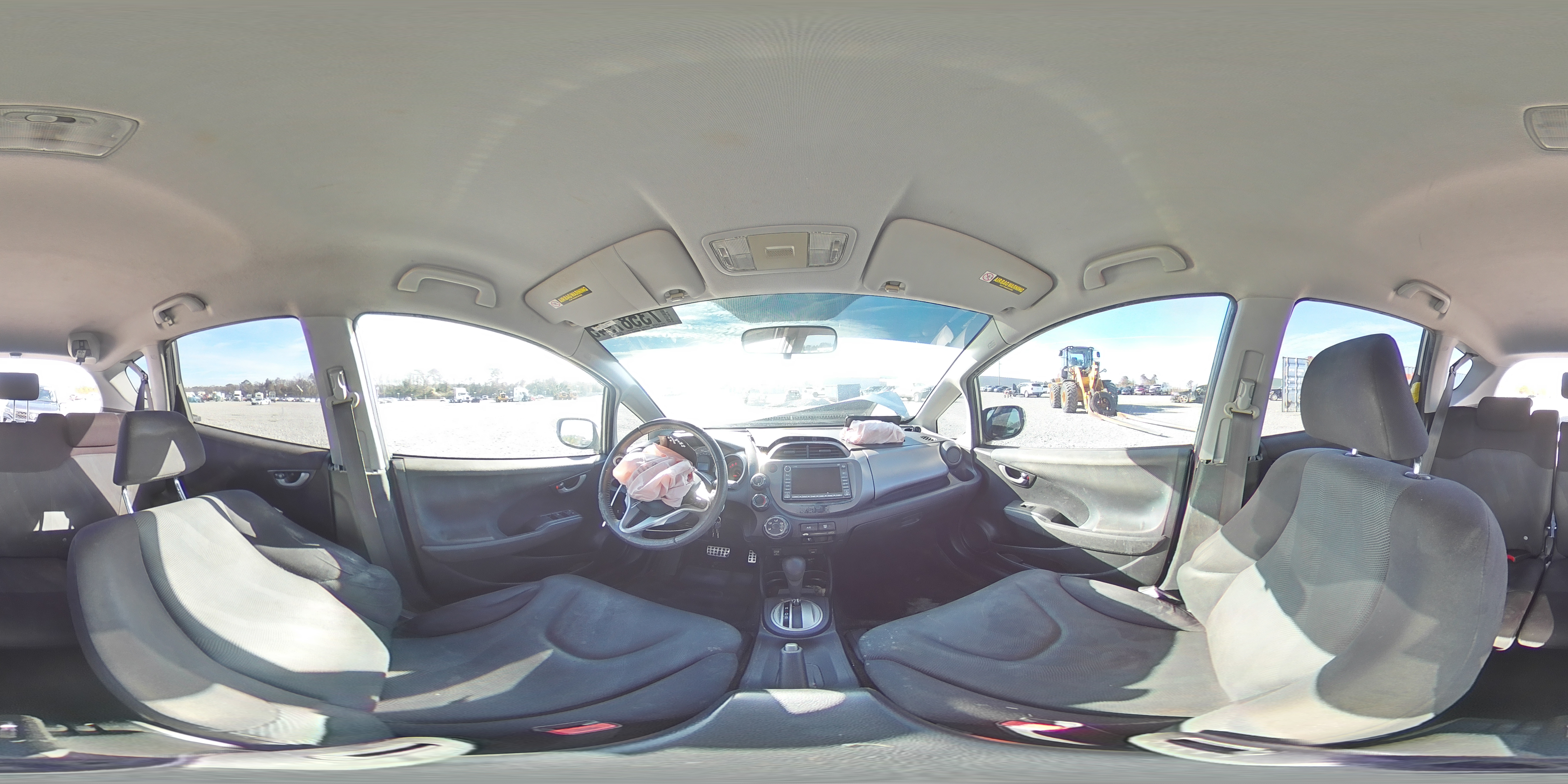2009 Honda Fit Sport Silver vin: JHMGE88669S020583