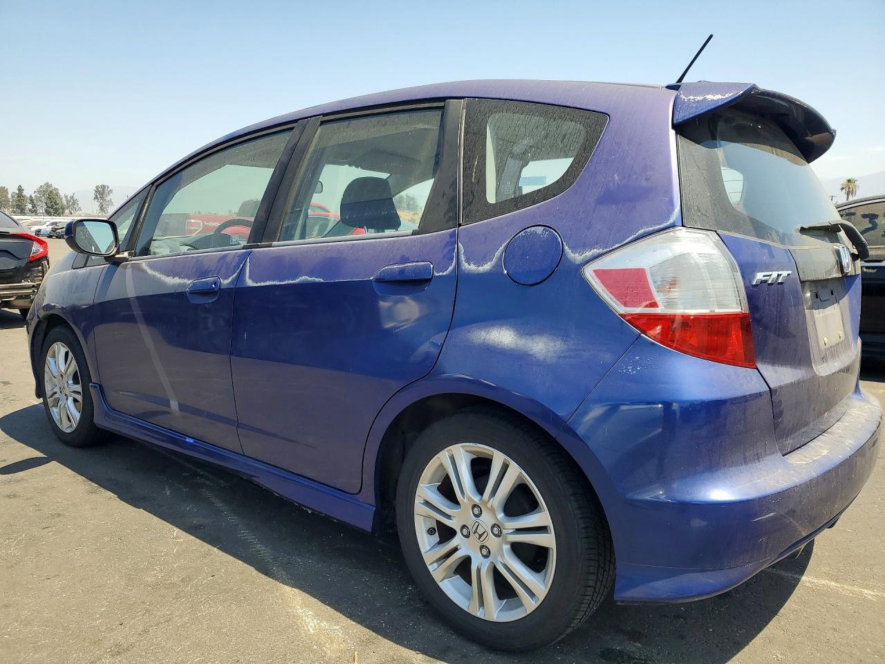 2009 Honda Fit Sport Blue vin: JHMGE88669S031440