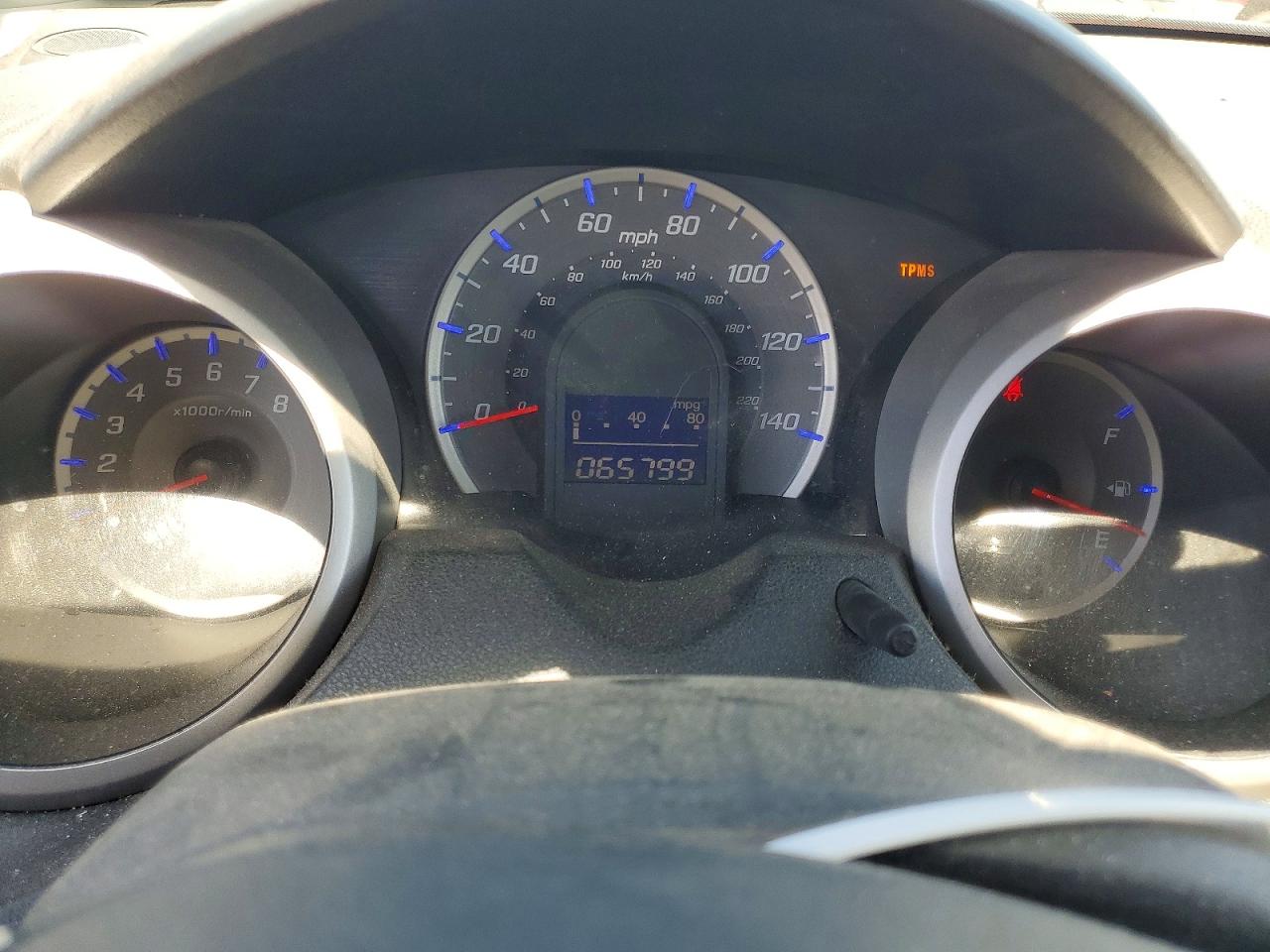 2009 Honda Fit Sport Blue vin: JHMGE88669S031440