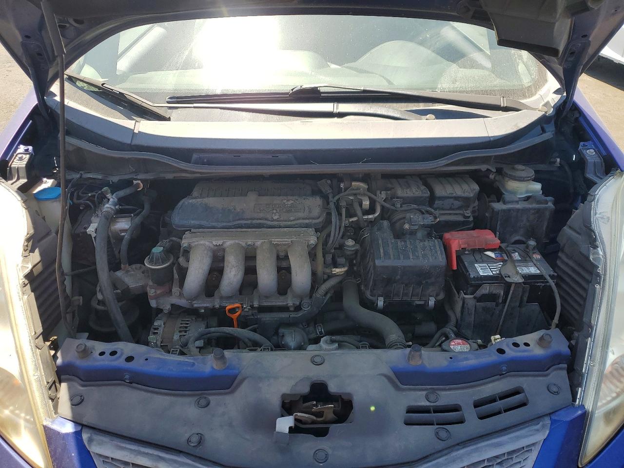 2009 Honda Fit Sport Blue vin: JHMGE88669S031440