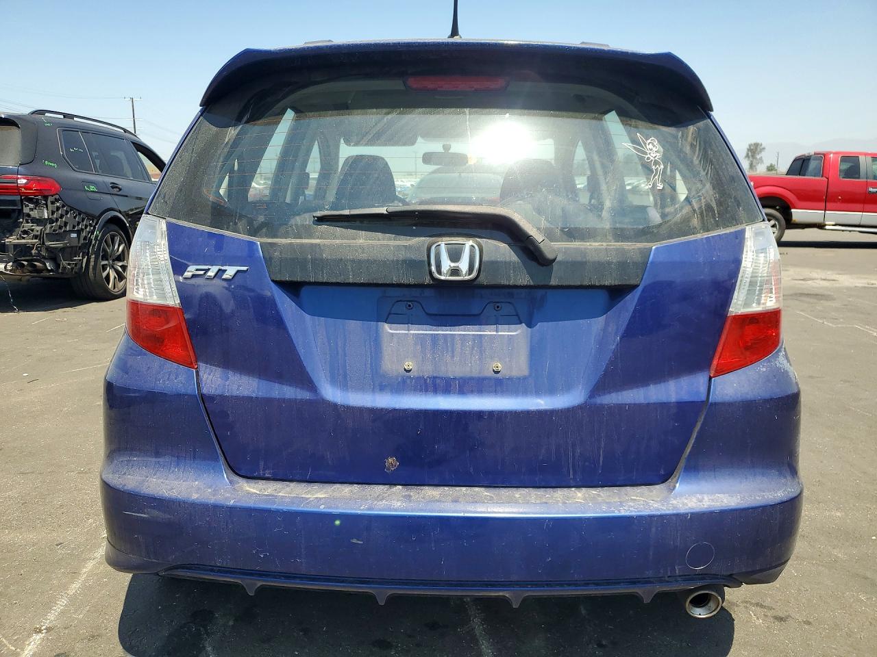 2009 Honda Fit Sport Blue vin: JHMGE88669S031440