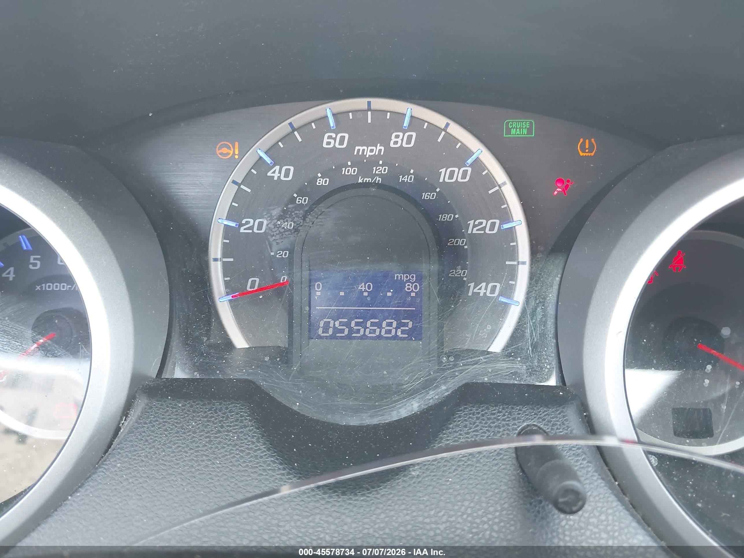2009 Honda Fit Sport White vin: JHMGE88669S060324