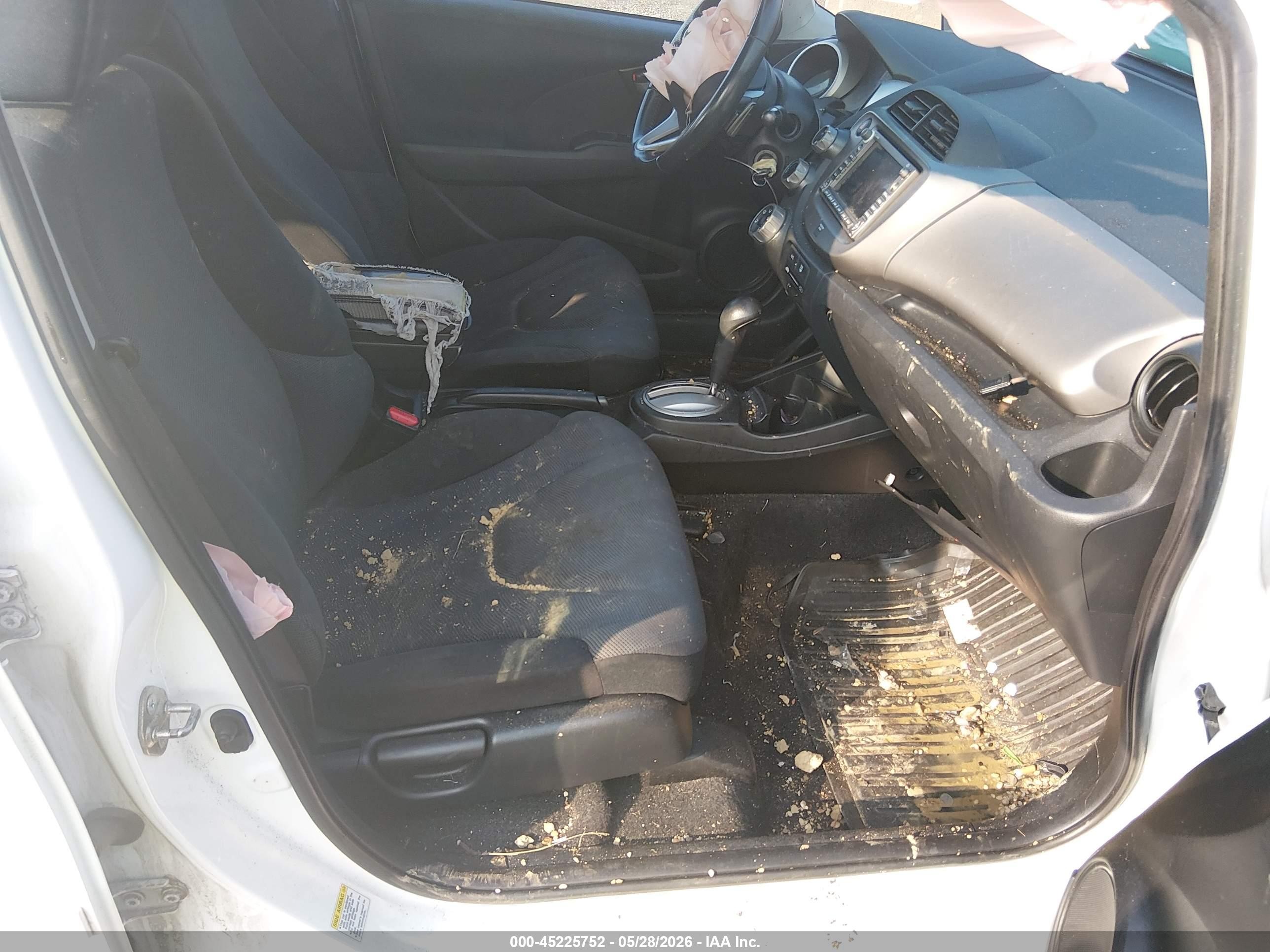 2009 Honda Fit Sport Белый vin: JHMGE88669S062705