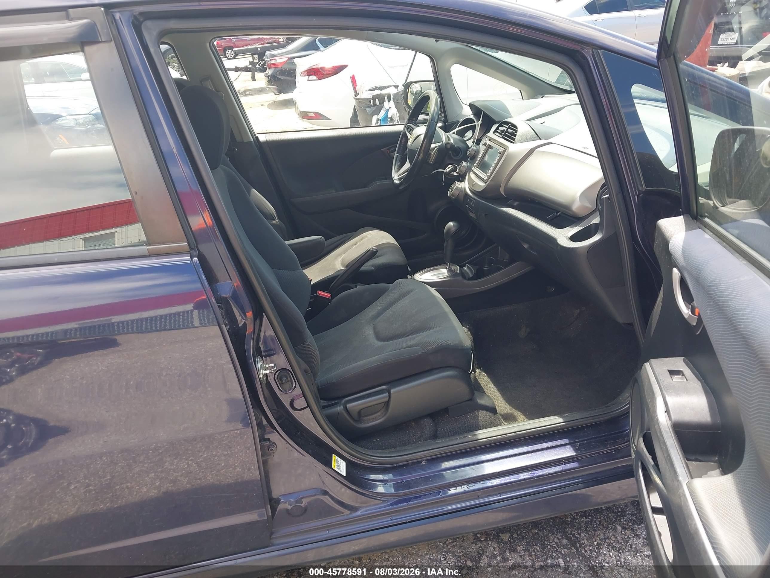 2009 Honda Fit Sport Purple vin: JHMGE88669S073638
