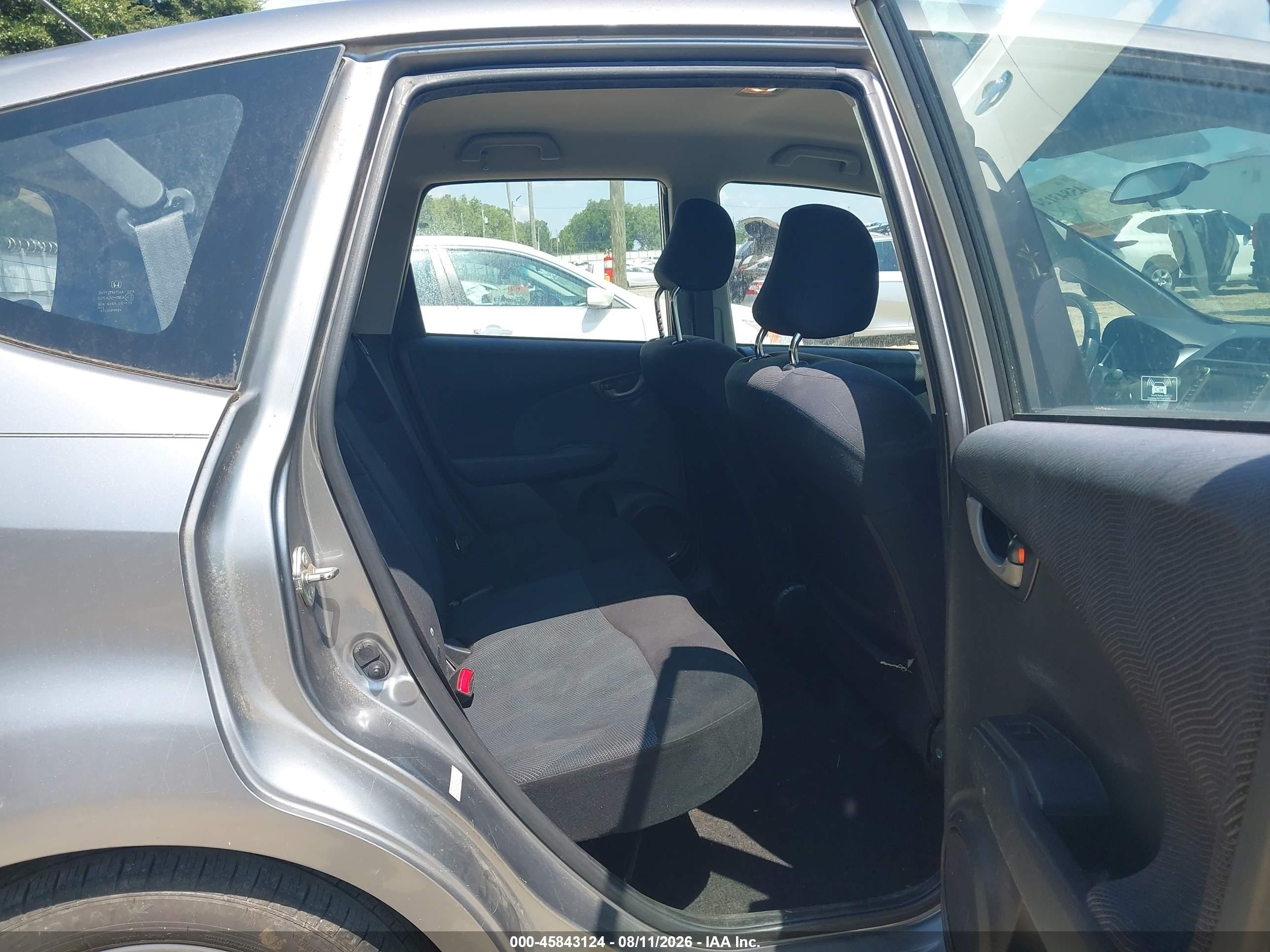 2009 Honda Fit Sport Gray vin: JHMGE88679S003419