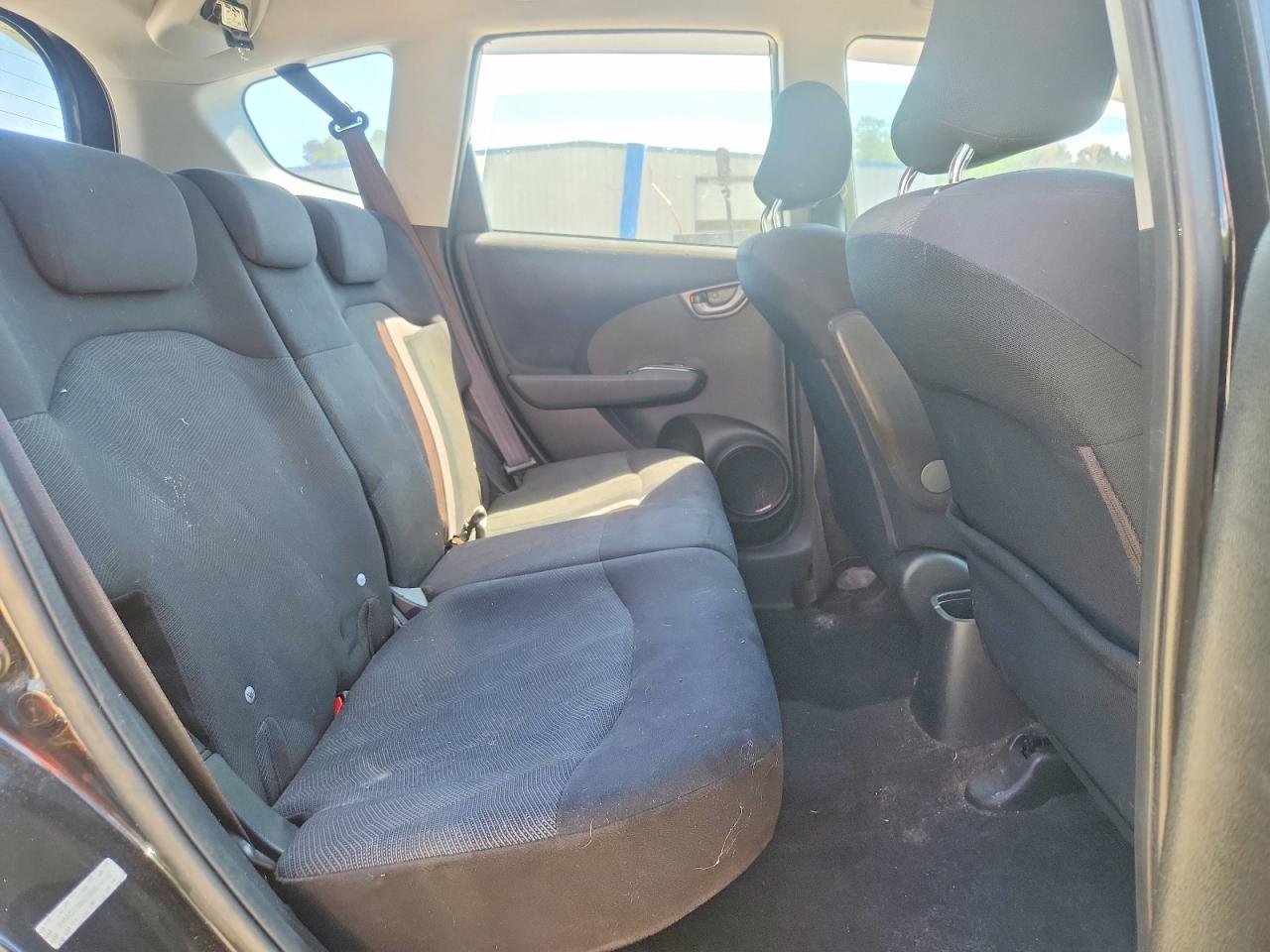 2009 Honda Fit Sport Черный vin: JHMGE88679S014162
