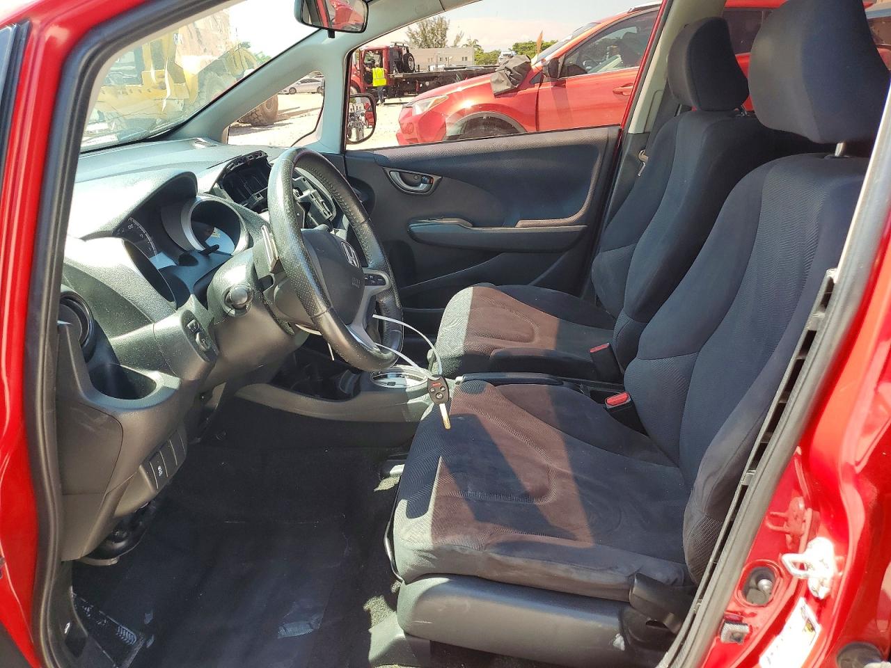 2009 Honda Fit Sport Red vin: JHMGE88679S058453