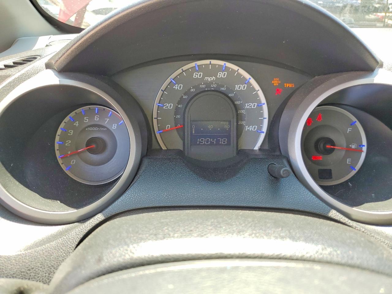 2009 Honda Fit Sport Red vin: JHMGE88679S058453