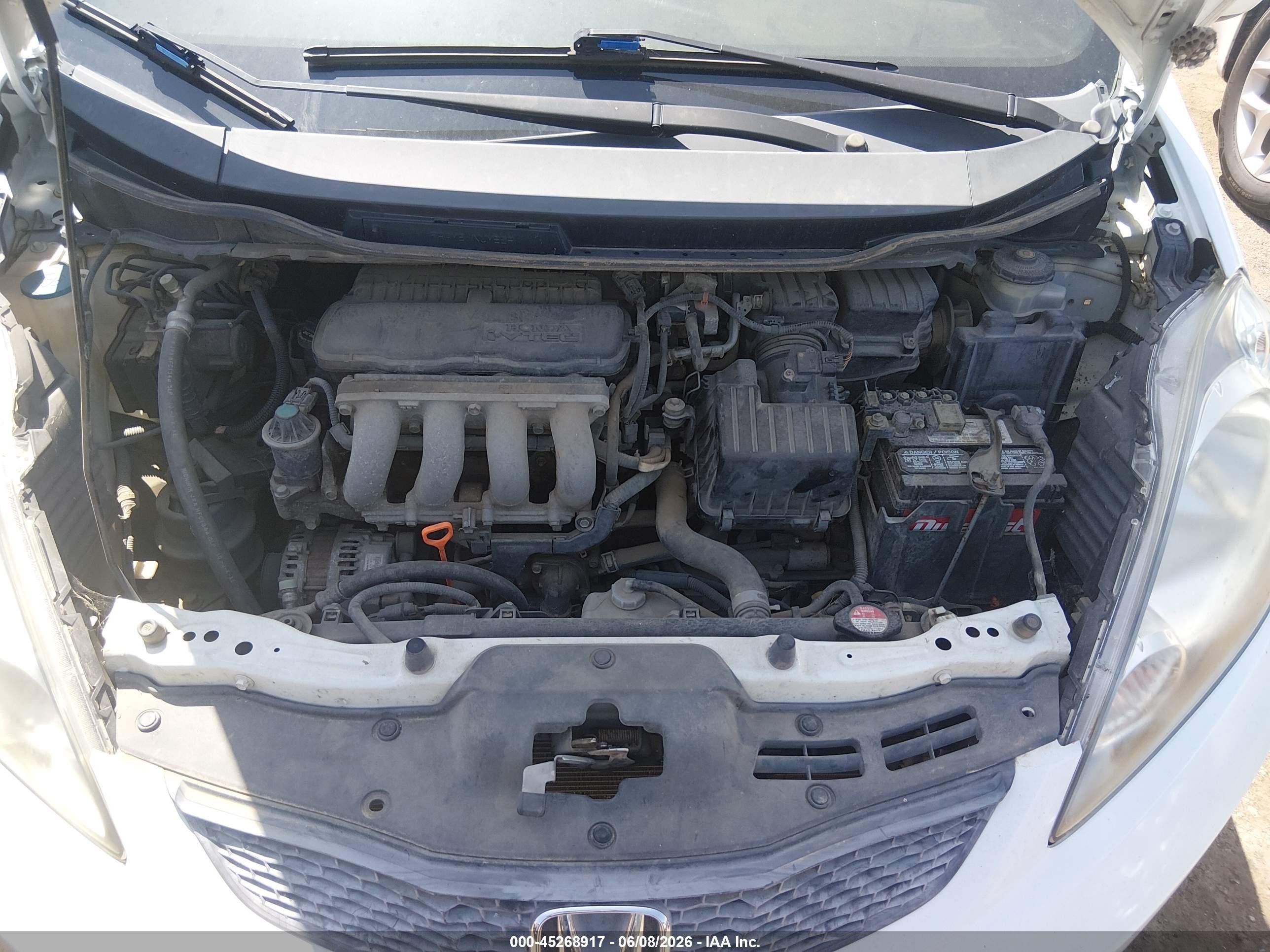 2009 Honda Fit Sport Белый vin: JHMGE88689S023808