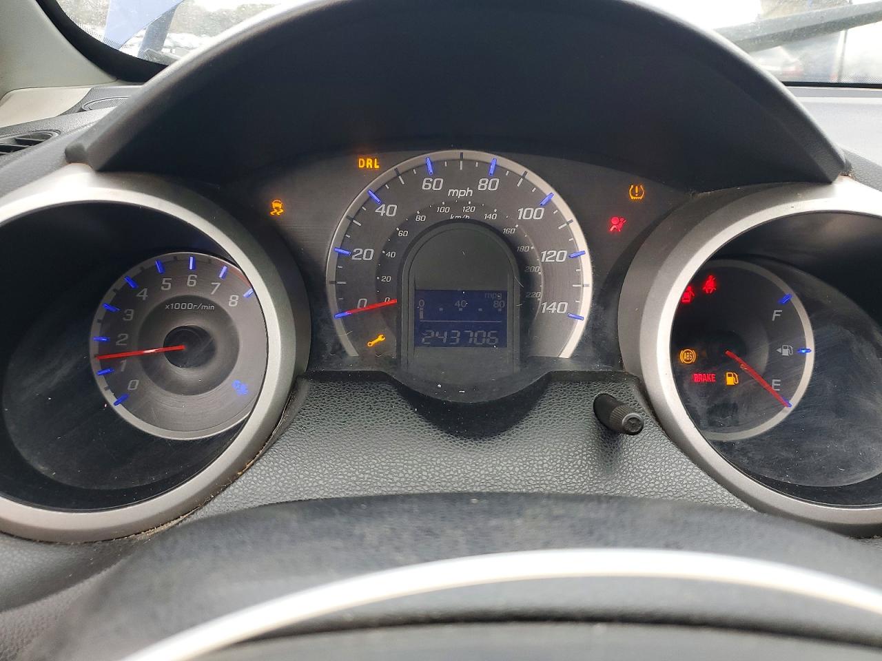 2009 Honda Fit Sport Blue vin: JHMGE886X9S056423