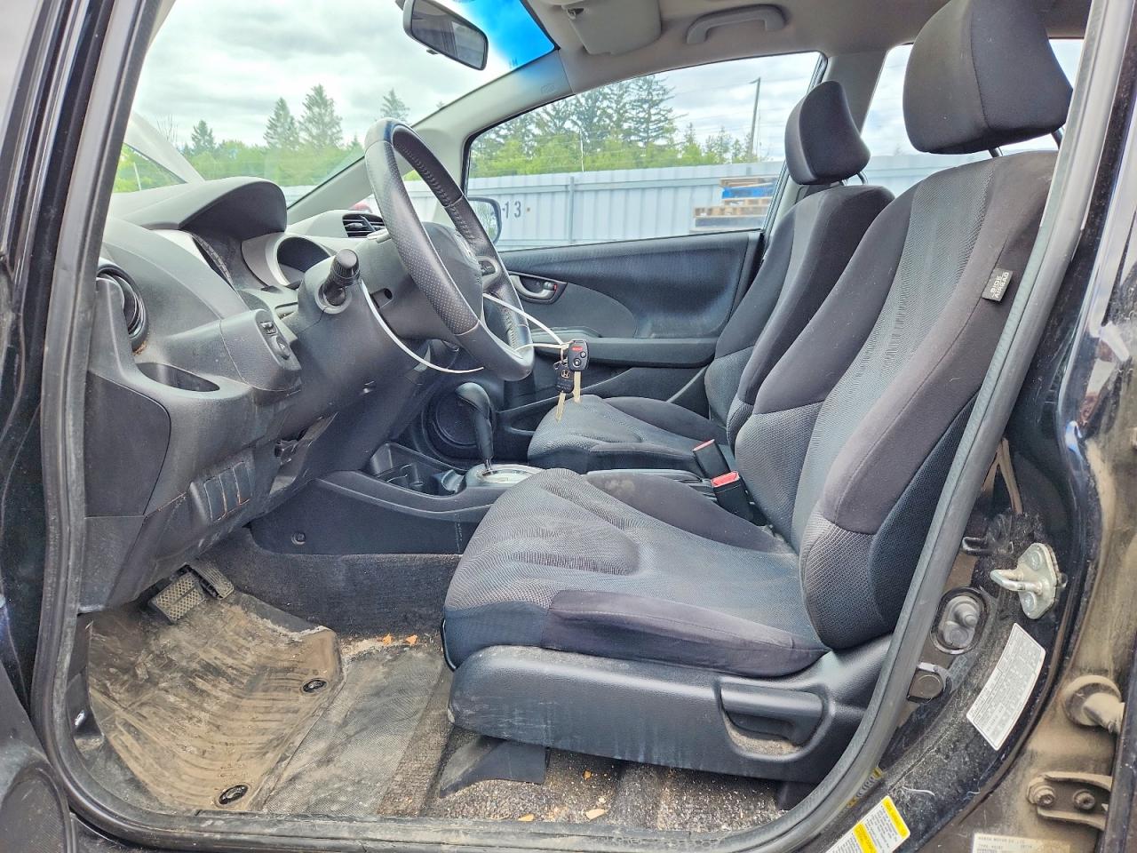 2009 Honda Fit Sport Black vin: JHMGE88829S802459
