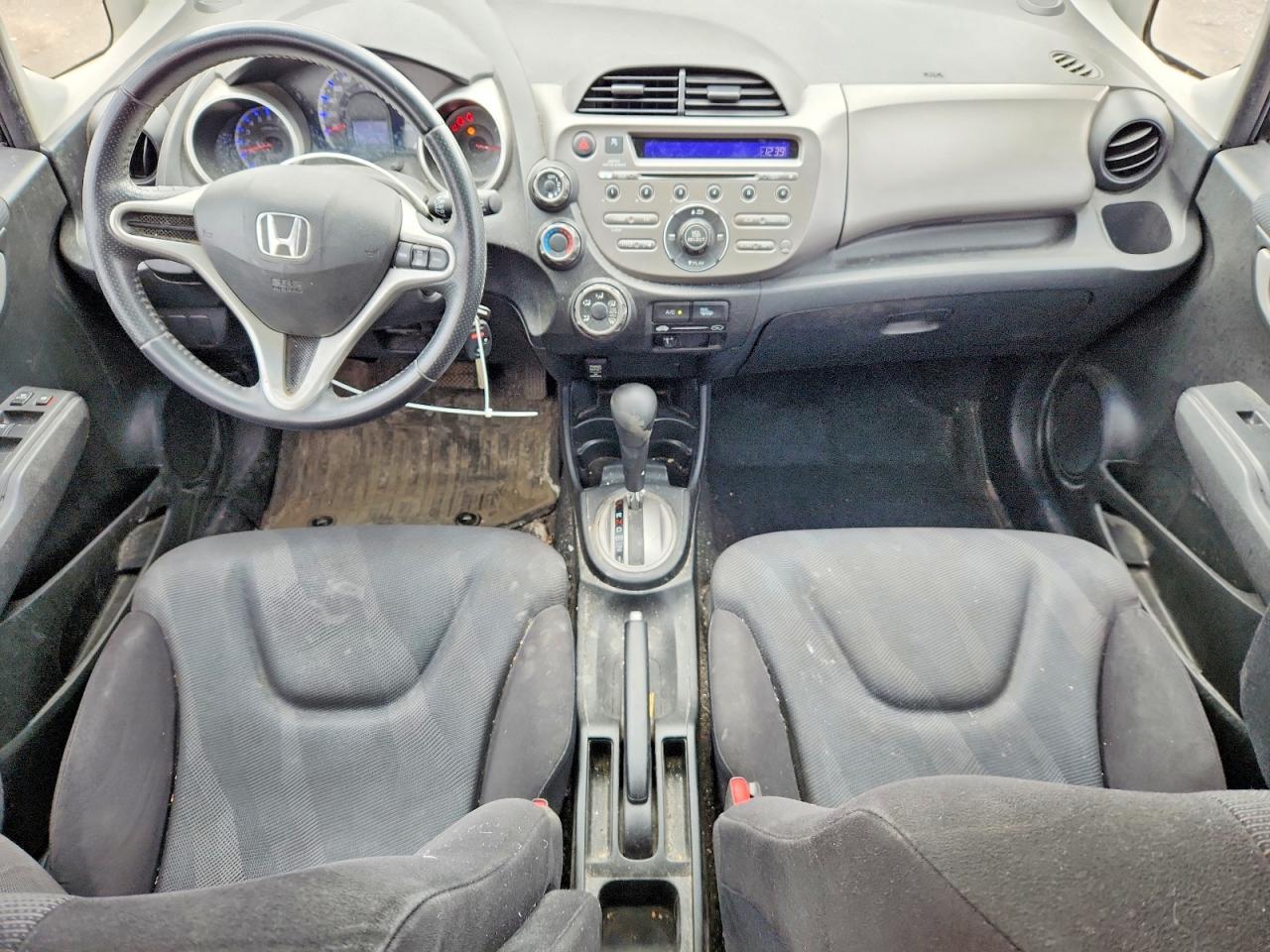 2009 Honda Fit Sport Black vin: JHMGE88829S802459