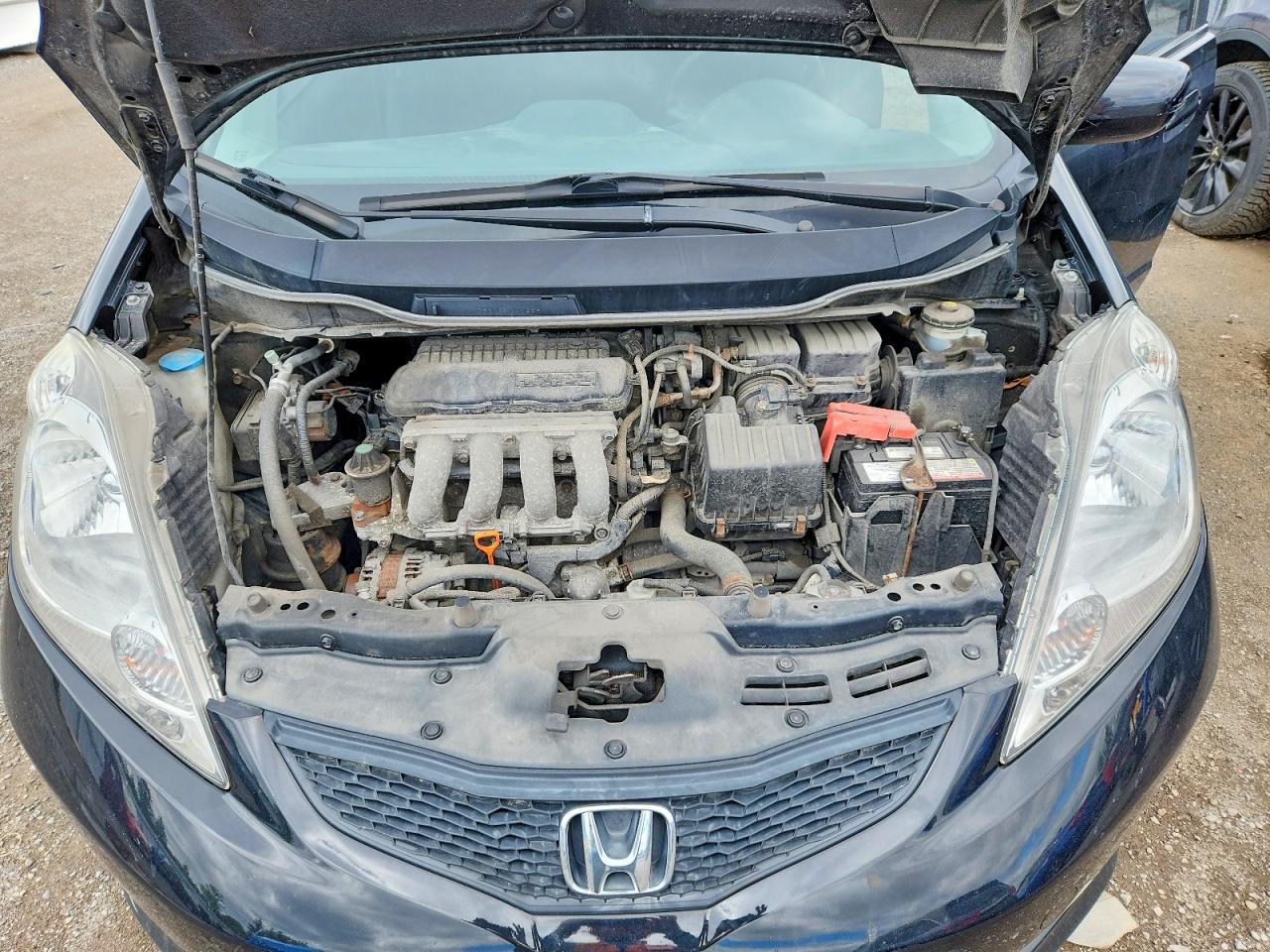 2009 Honda Fit Sport Black vin: JHMGE88829S802459
