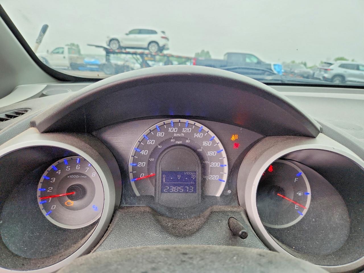 2009 Honda Fit Серый vin: JHMGE88889S803292