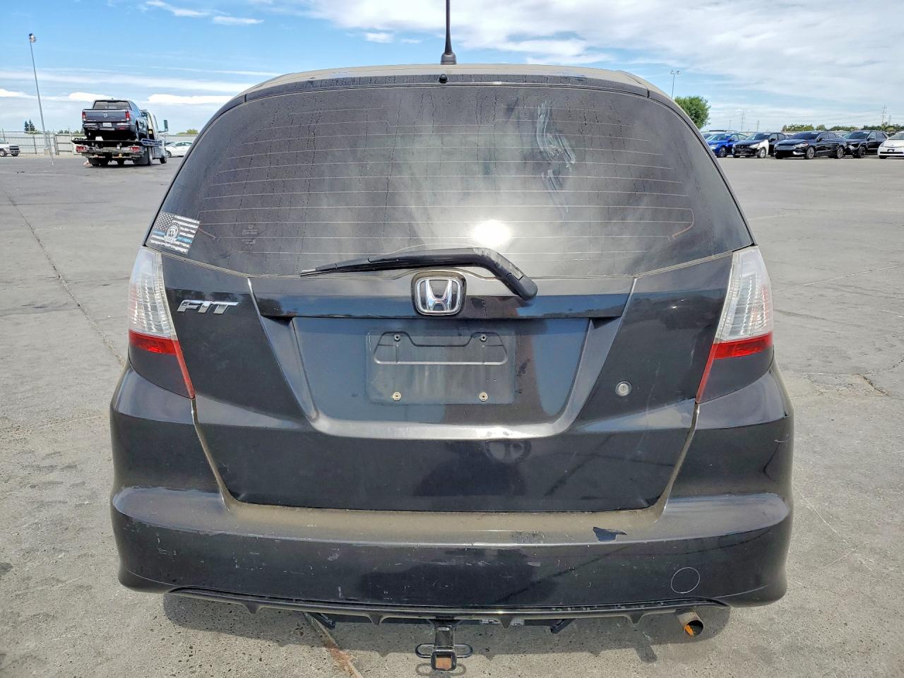 2010 Honda Fit Gray vin: JHMGE8G20AS010053