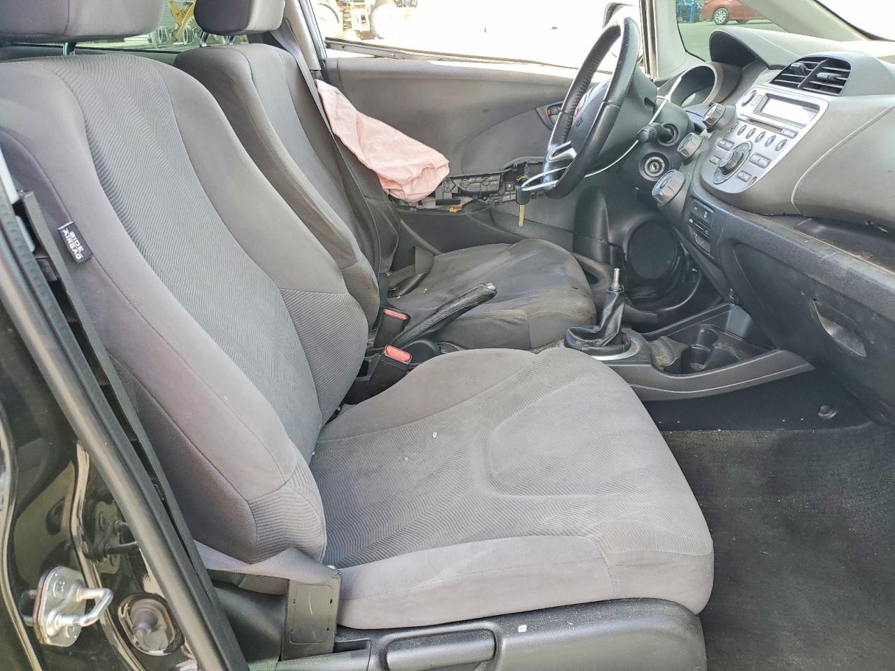 2010 Honda Fit Gray vin: JHMGE8G20AS010053