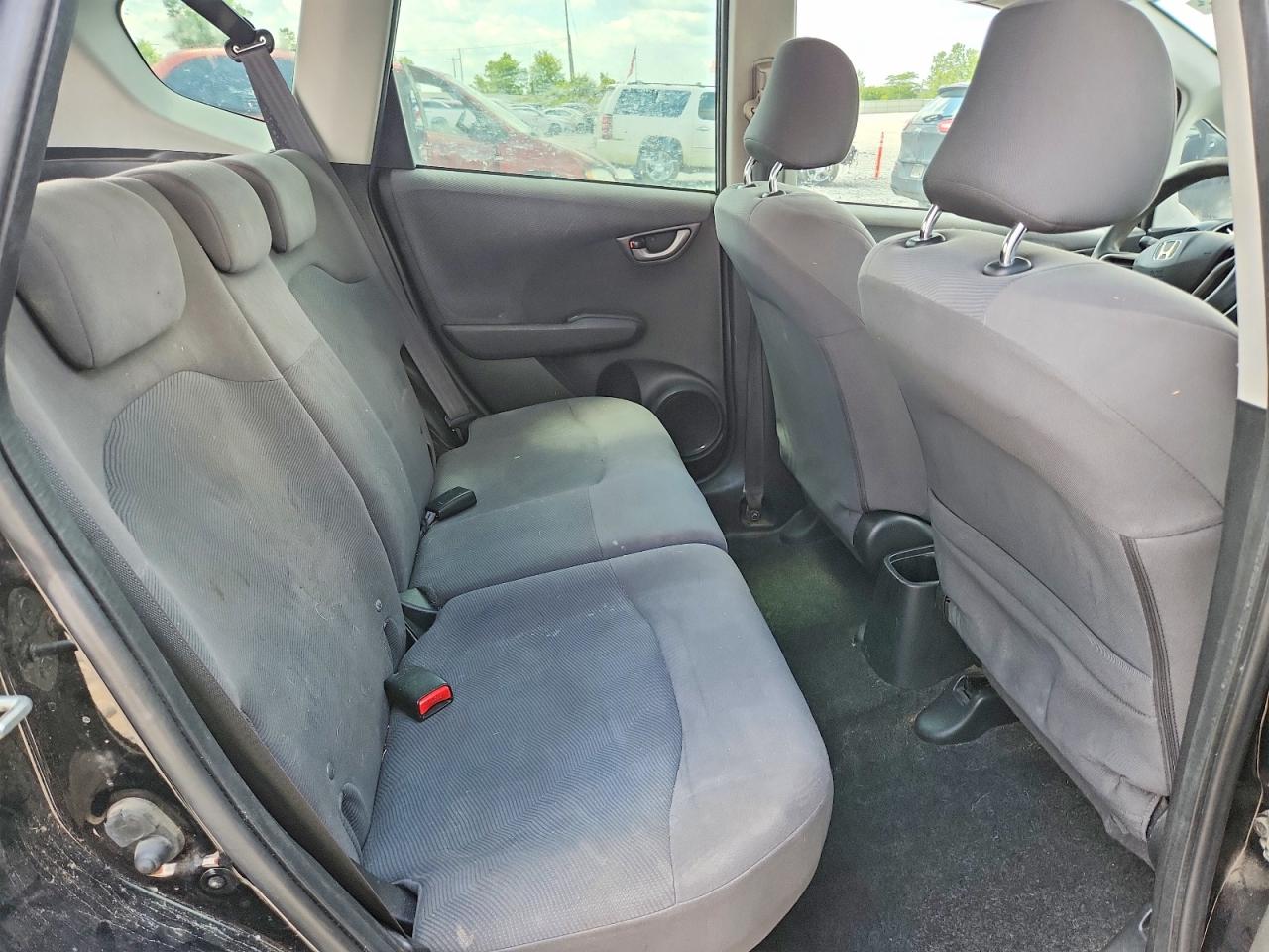 2010 Honda Fit Черный vin: JHMGE8G20AS013213