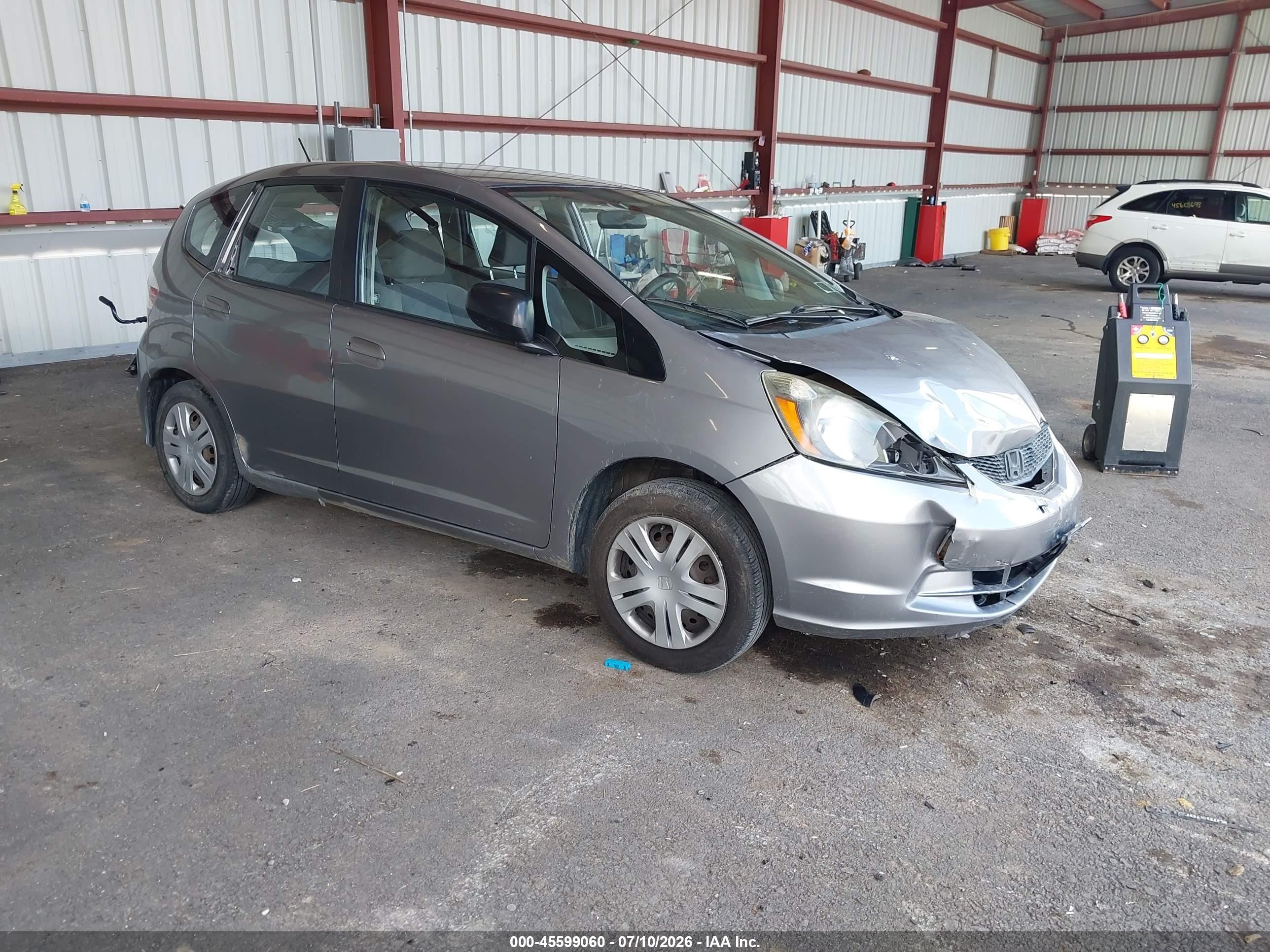 2010 Honda Fit   Silver vin: JHMGE8G23AC034616