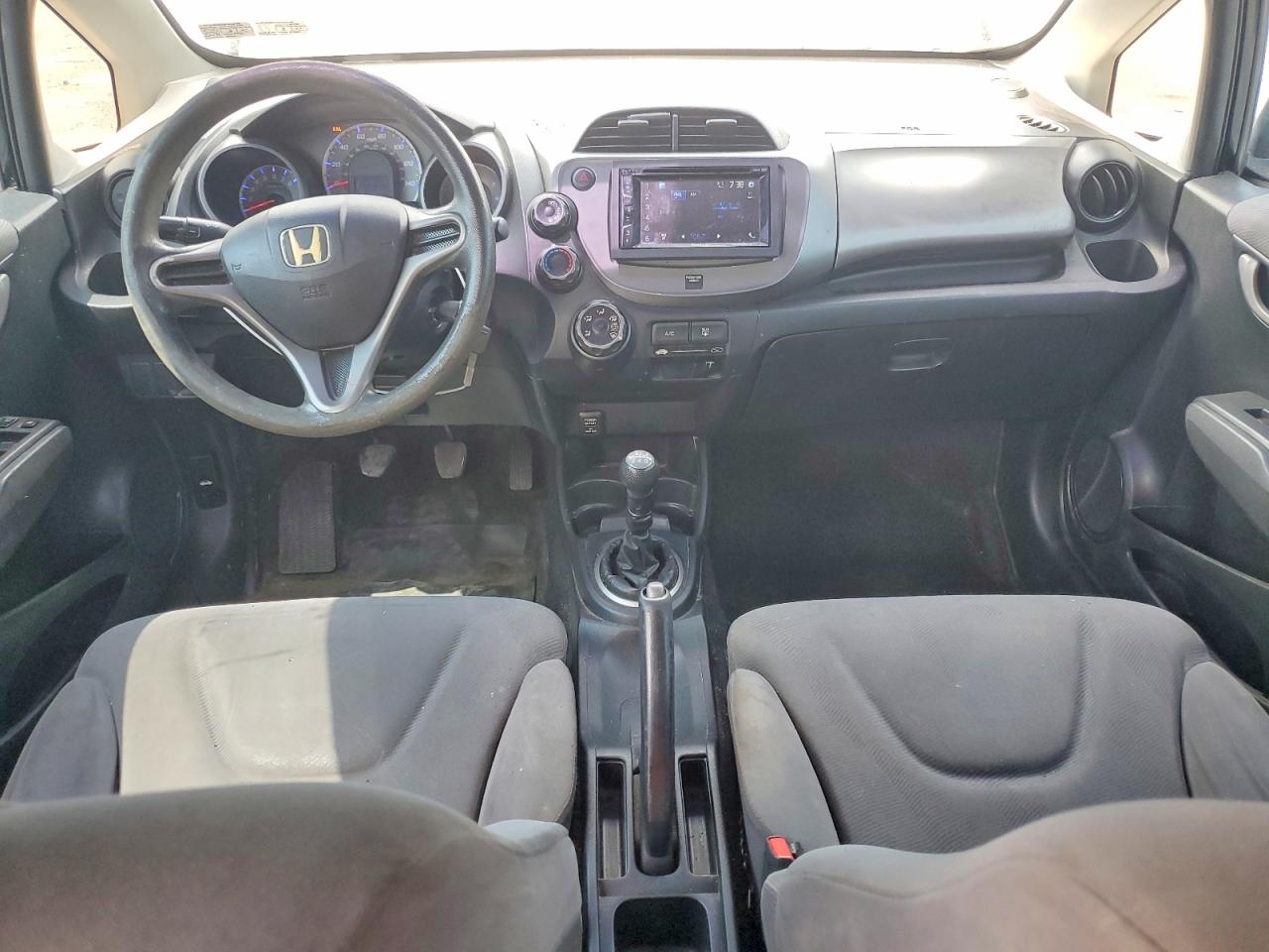 2010 Honda Fit Black vin: JHMGE8G23AS004389