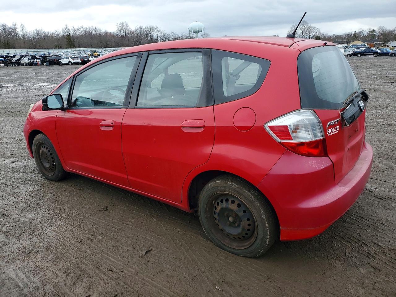 2010 Honda Fit Красный vin: JHMGE8G24AC040523