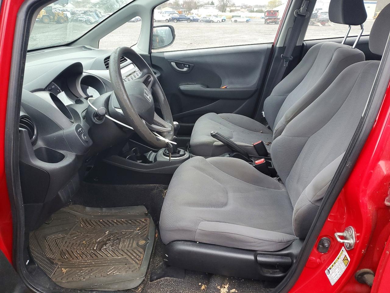 2010 Honda Fit Красный vin: JHMGE8G24AC040523