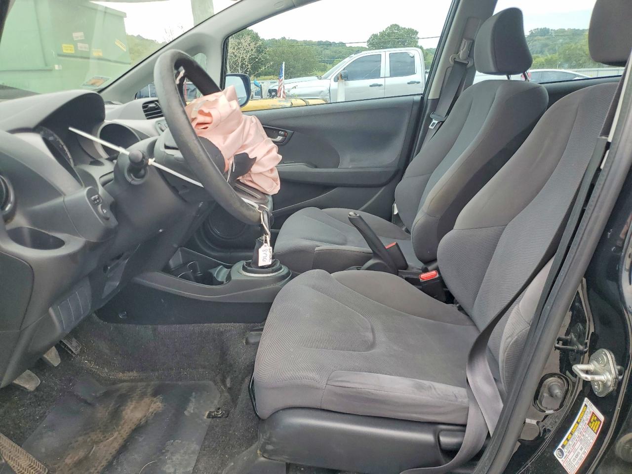 2010 Honda Fit Black vin: JHMGE8G29AC018176