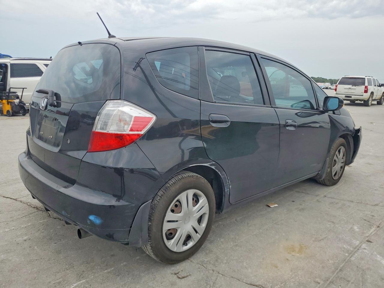 2010 Honda Fit Black vin: JHMGE8G29AC018176