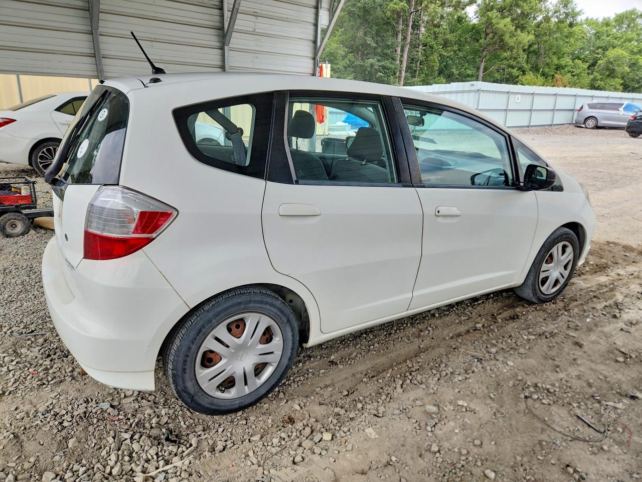 2010 Honda Fit Белый vin: JHMGE8G29AS005711