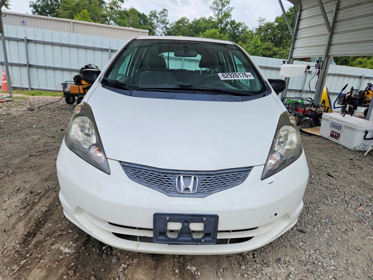 2010 Honda Fit Белый vin: JHMGE8G29AS005711