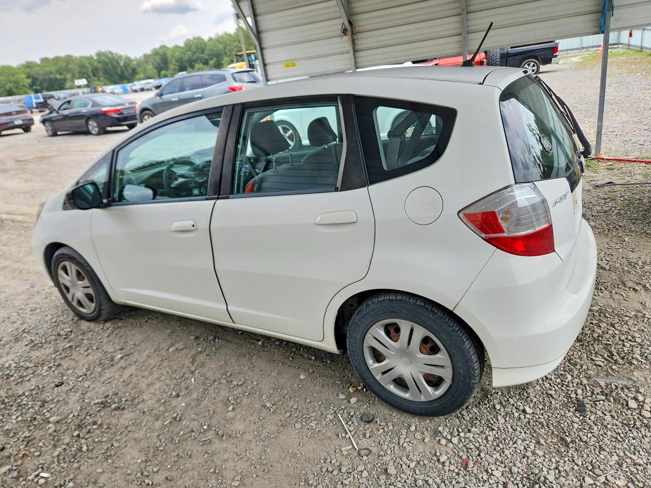 2010 Honda Fit Белый vin: JHMGE8G29AS005711