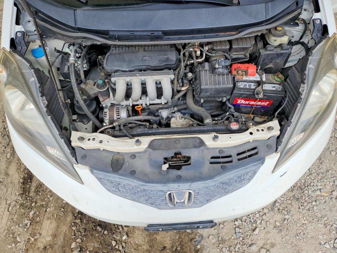2010 Honda Fit Белый vin: JHMGE8G29AS005711