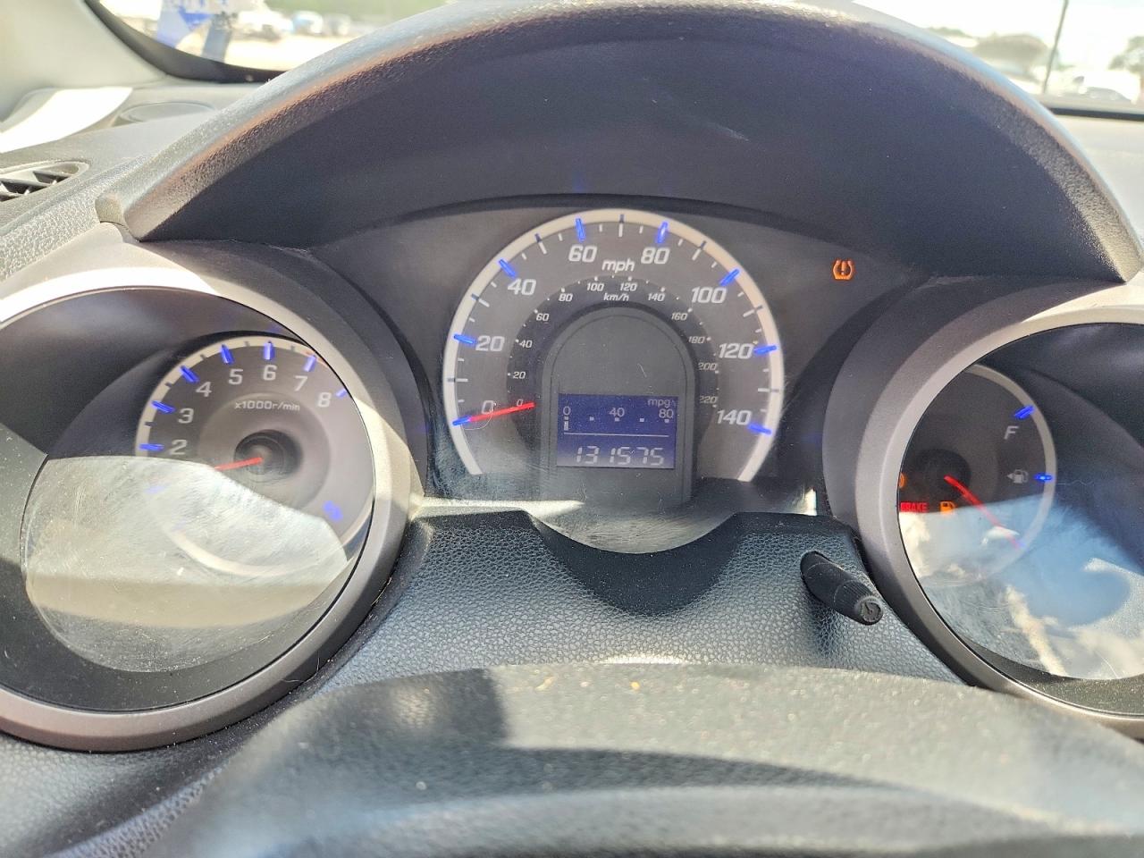 2010 Honda Fit Blue vin: JHMGE8G2XAS000095