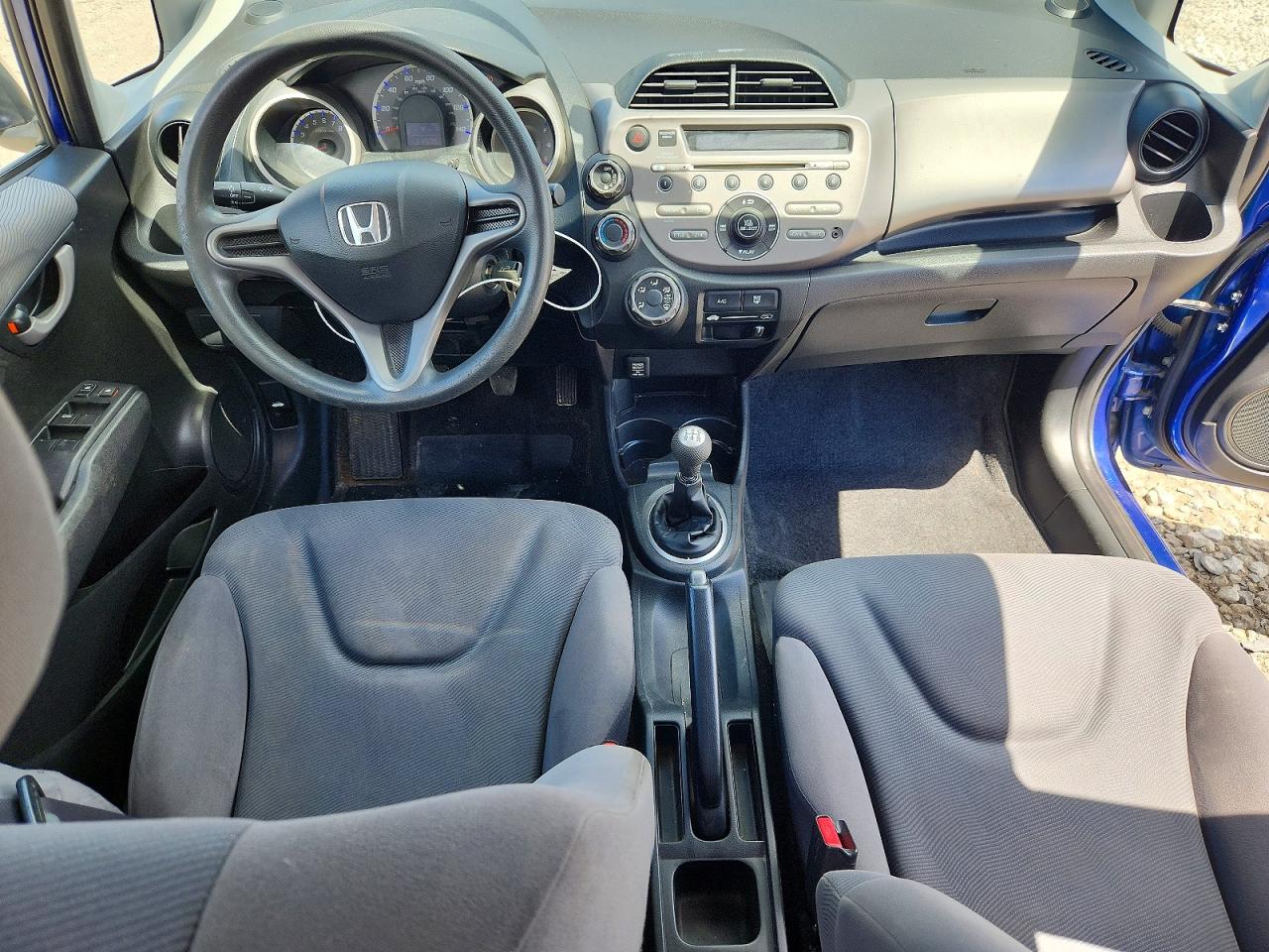 2010 Honda Fit Blue vin: JHMGE8G2XAS000095