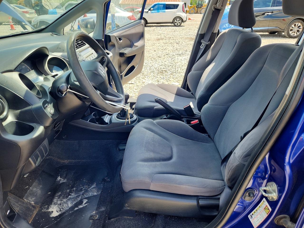 2010 Honda Fit Blue vin: JHMGE8G2XAS000095