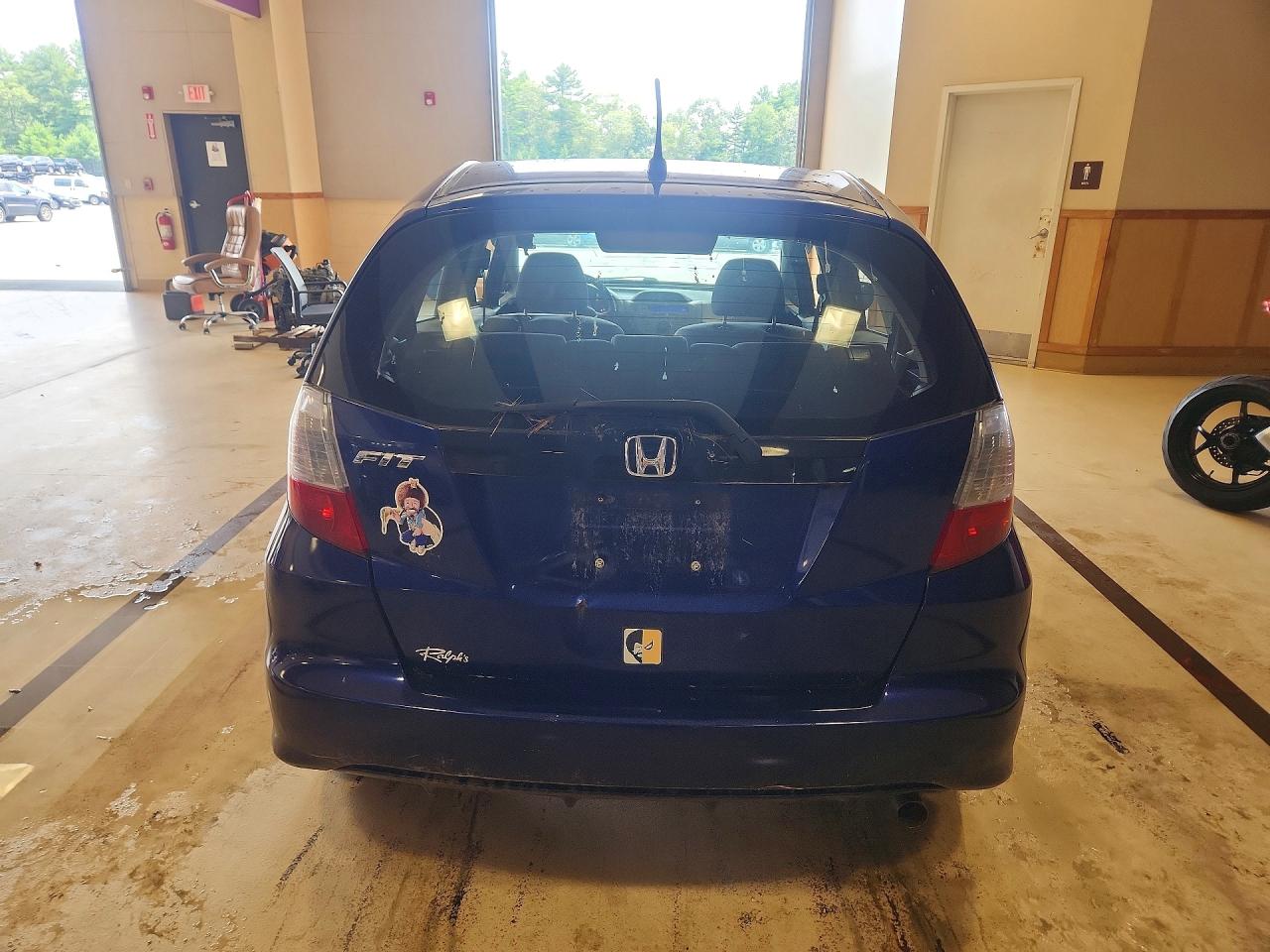 2012 Honda Fit Синий vin: JHMGE8G30CC022919