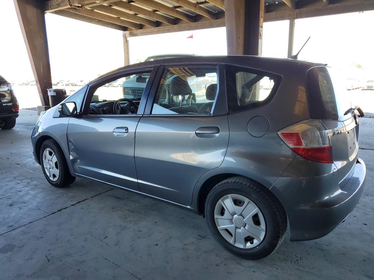 2013 Honda Fit Gray vin: JHMGE8G30DC034165