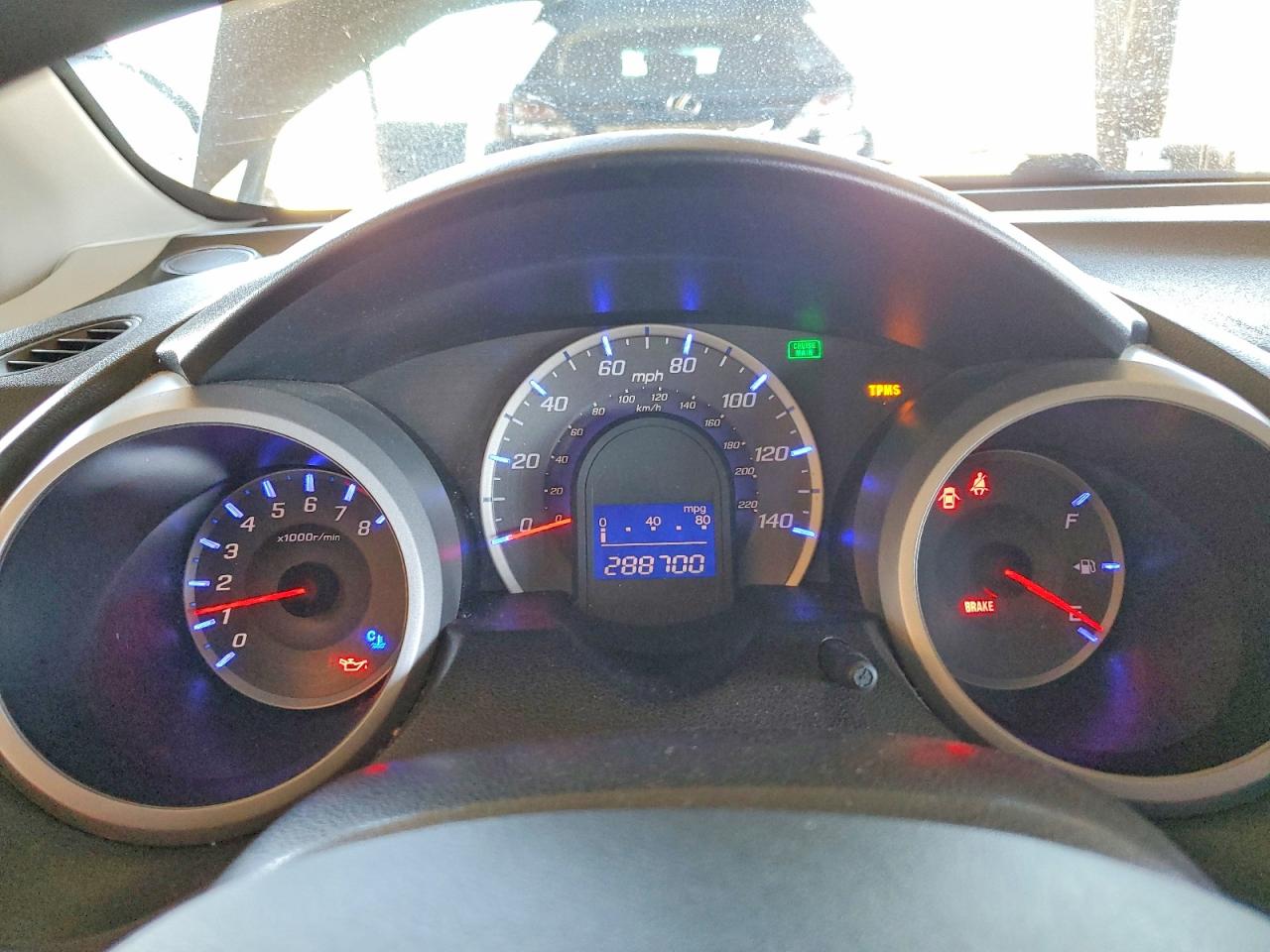 2013 Honda Fit Gray vin: JHMGE8G30DC034165
