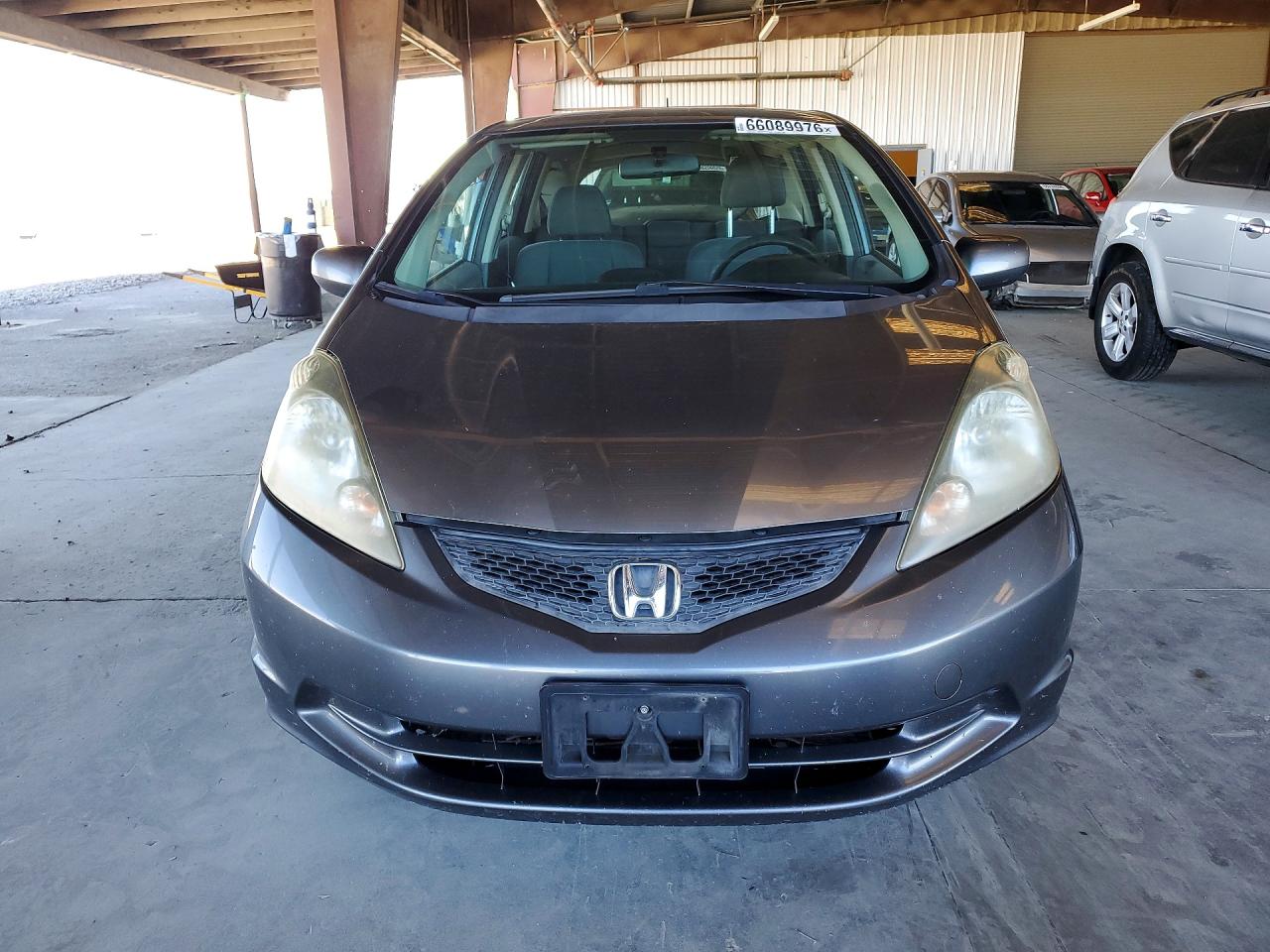 2013 Honda Fit Gray vin: JHMGE8G30DC034165
