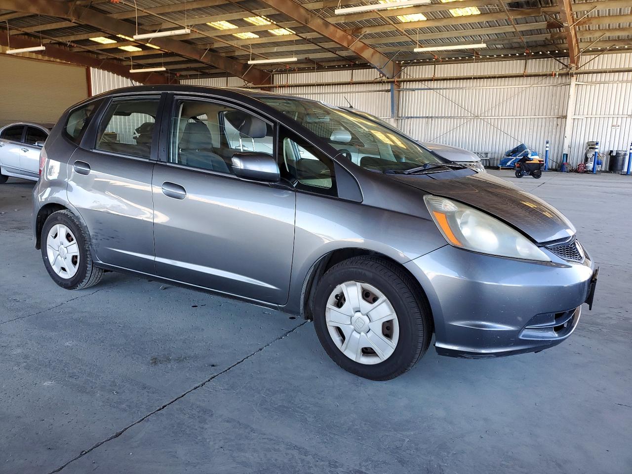 2013 Honda Fit Gray vin: JHMGE8G30DC034165