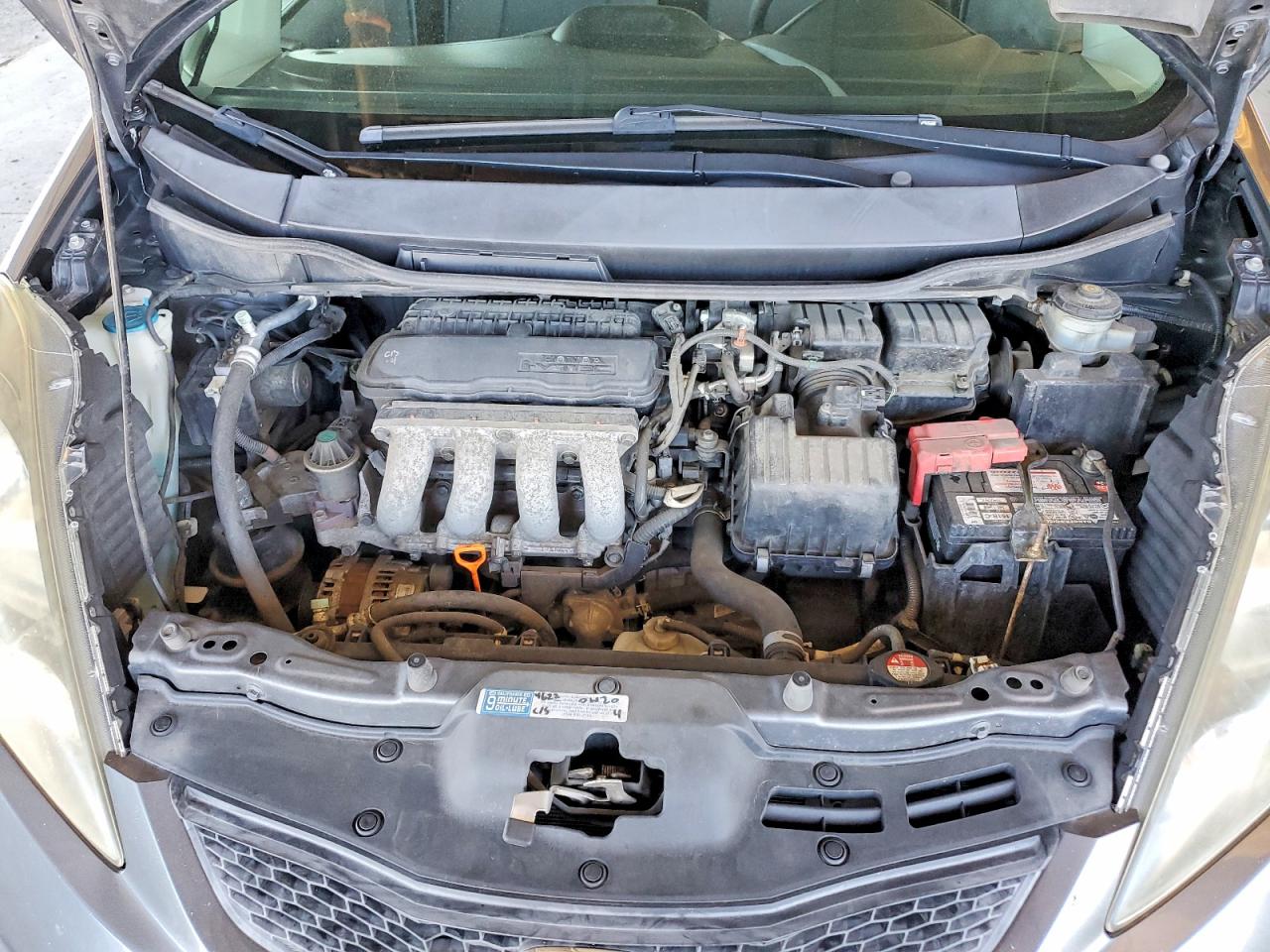 2013 Honda Fit Gray vin: JHMGE8G30DC034165