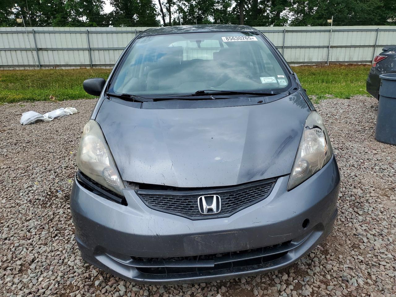 2012 Honda Fit Silver vin: JHMGE8G31CC021875