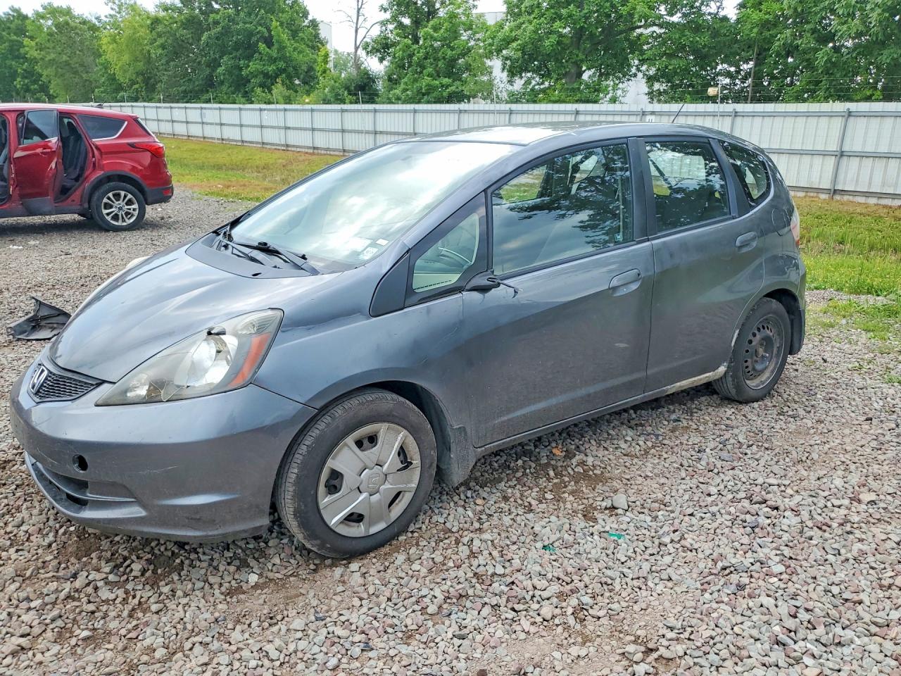 2012 Honda Fit Silver vin: JHMGE8G31CC021875