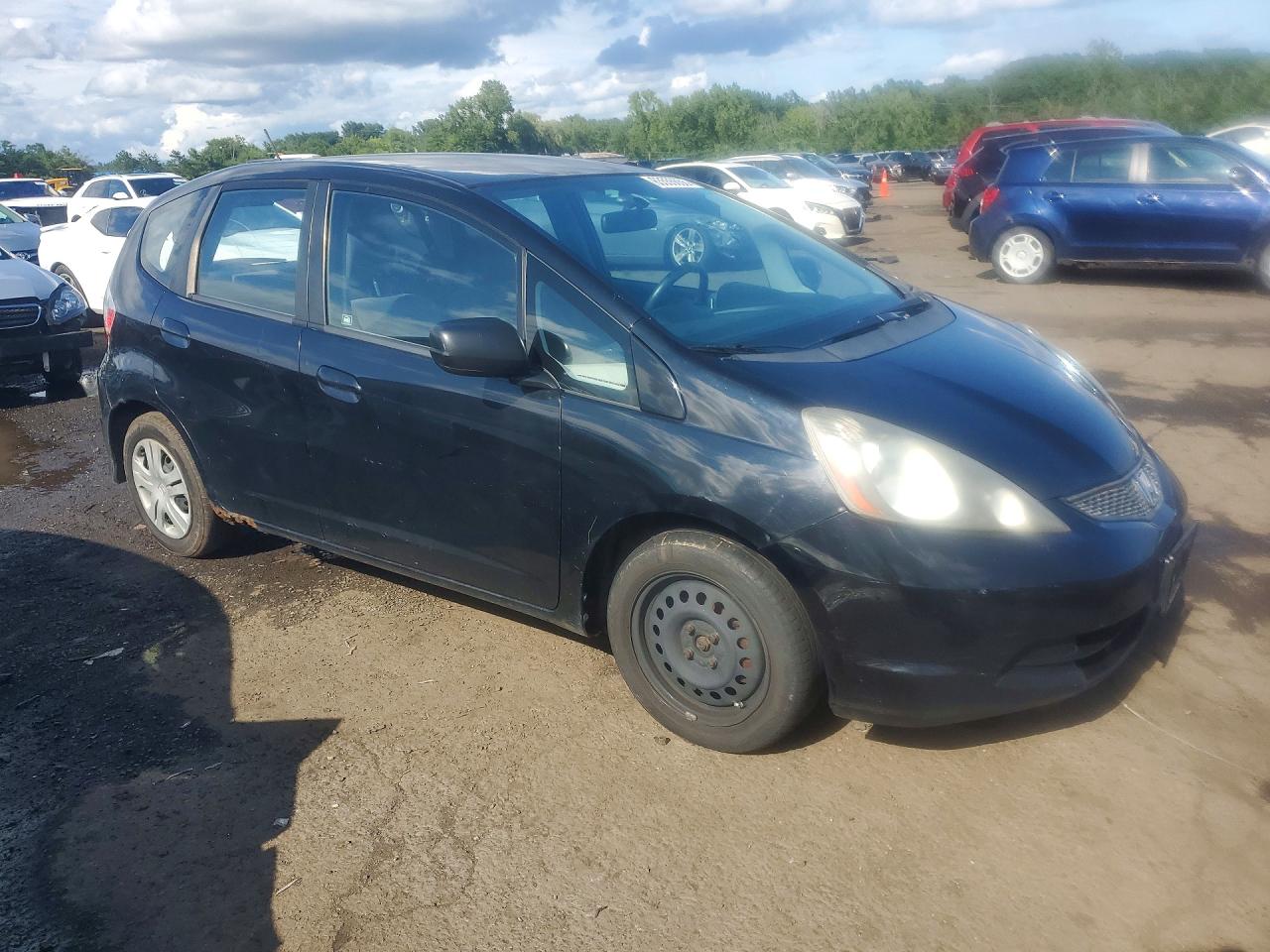 2011 Honda Fit Black vin: JHMGE8G32BS007729