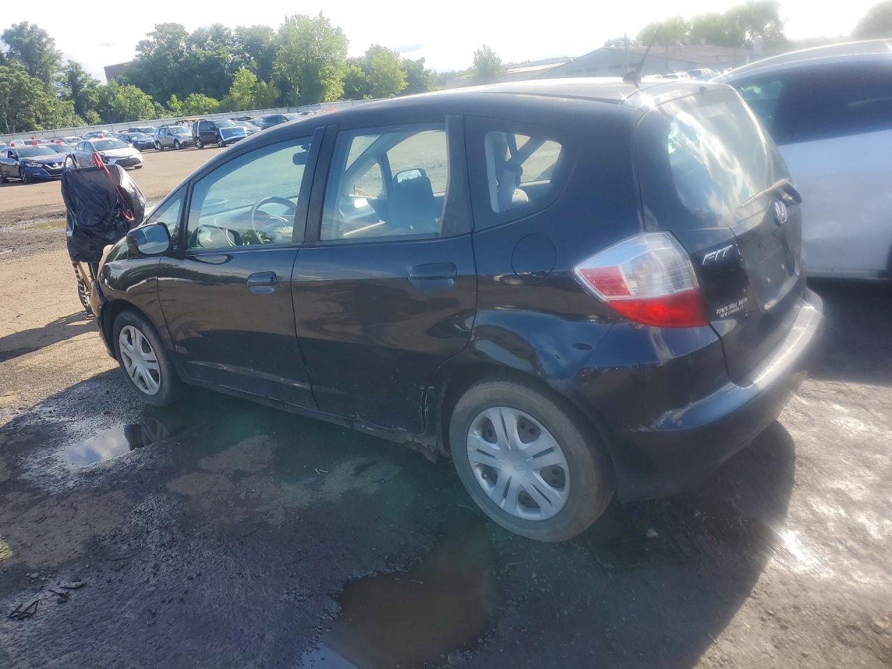 2011 Honda Fit Black vin: JHMGE8G32BS007729