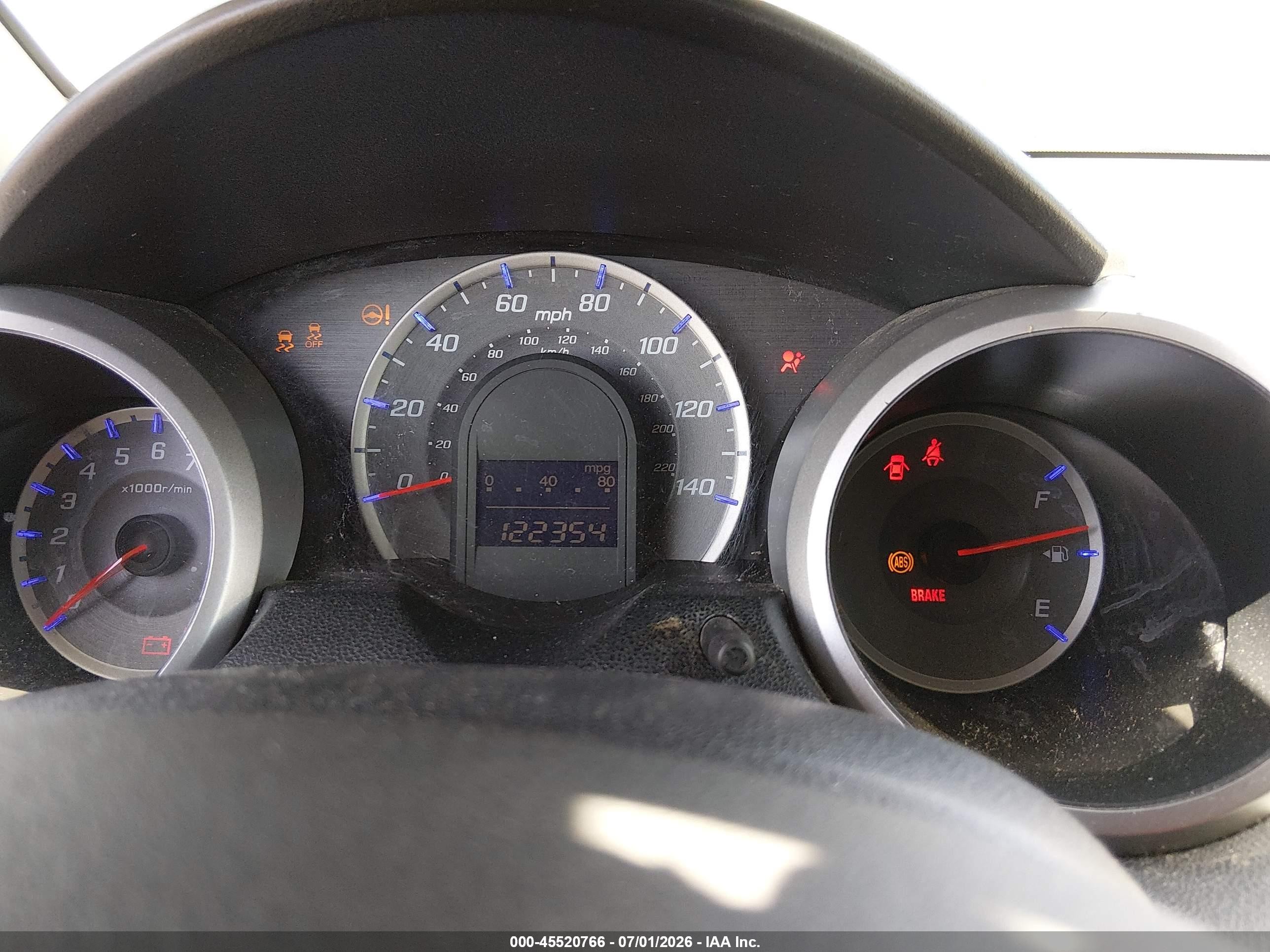 2013 Honda Fit   Black vin: JHMGE8G32DC030473