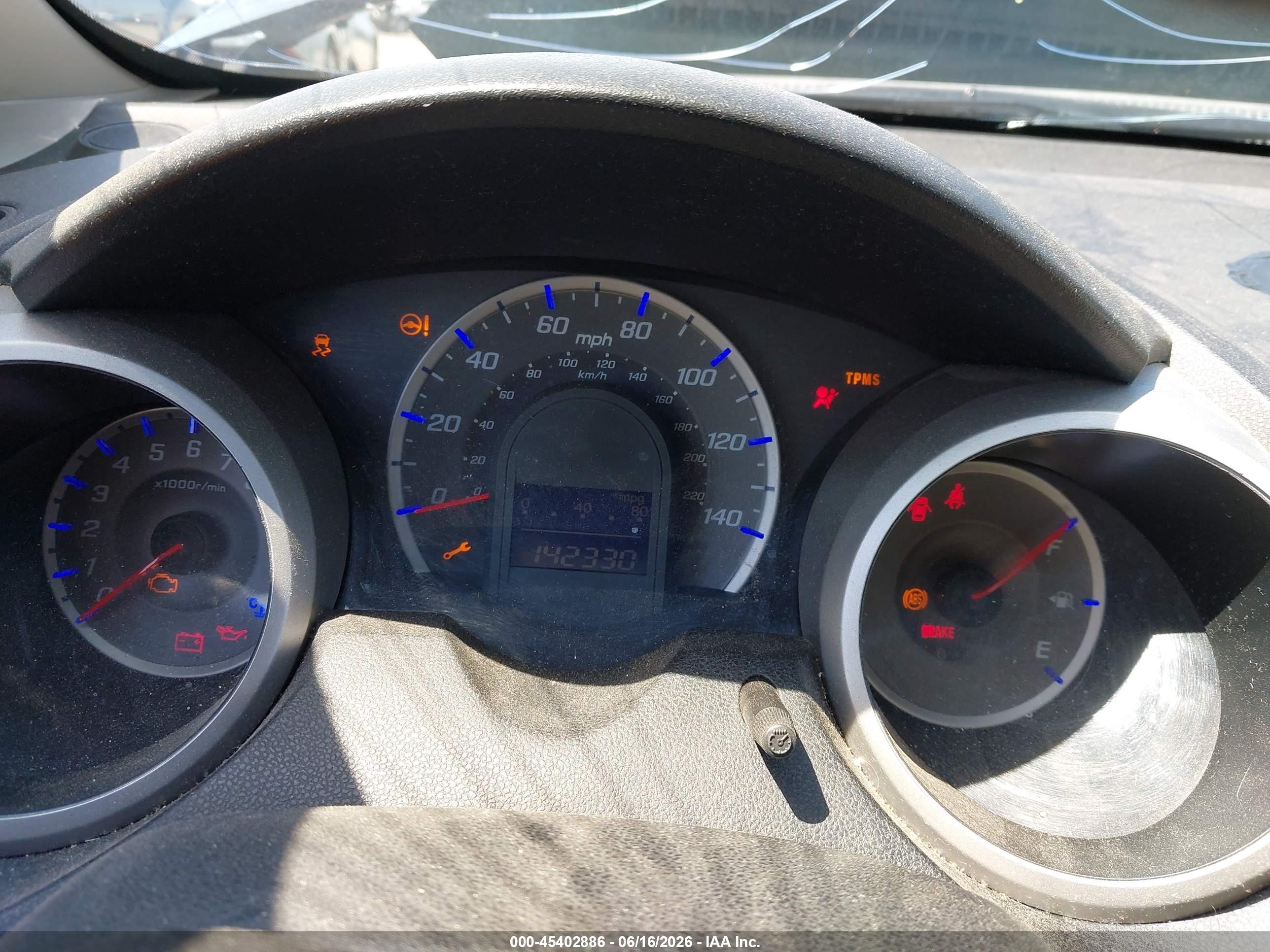 2012 Honda Fit   Blue vin: JHMGE8G33CC015088